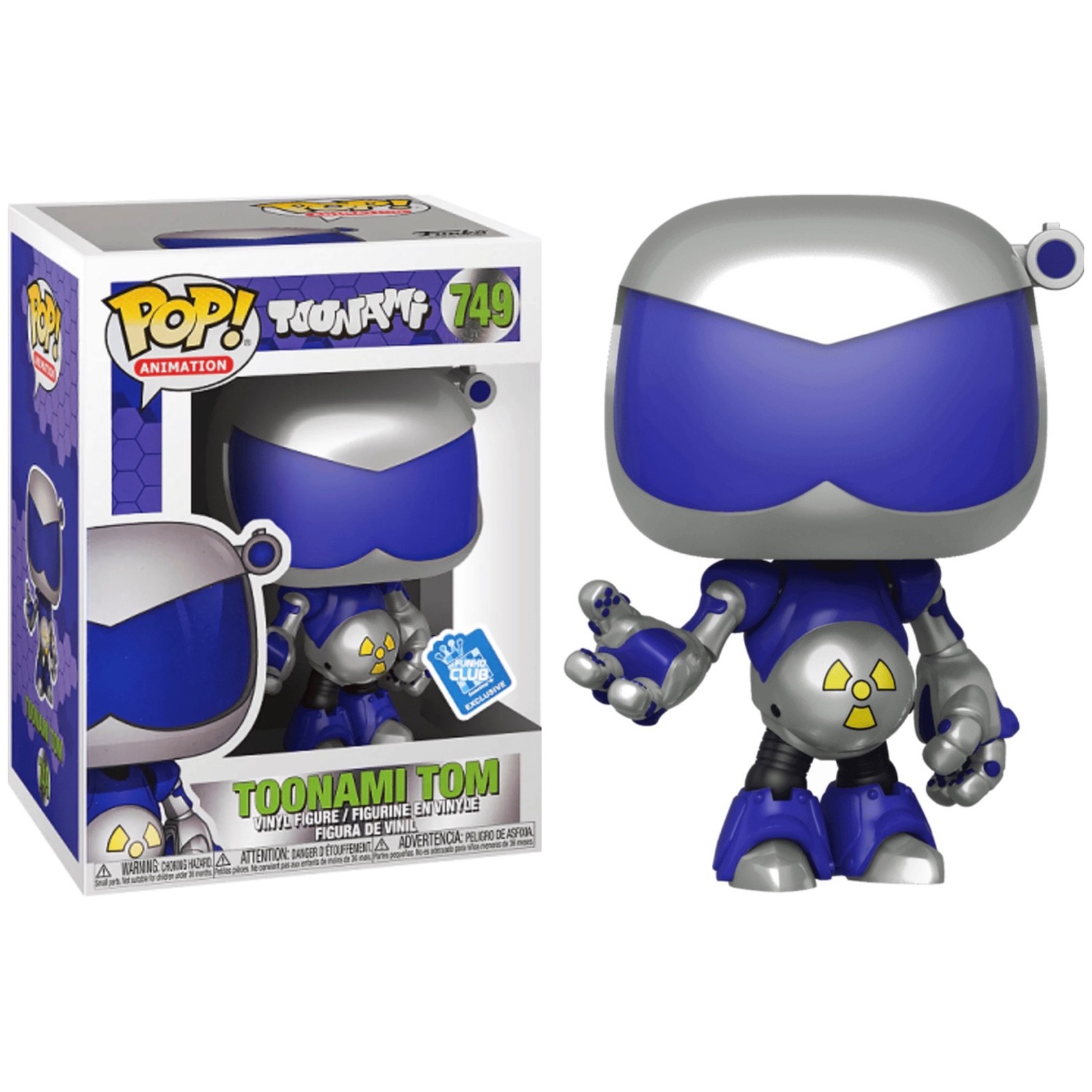 🔥Funko Pop Anima: Toonami - TOONAMI TOM #749 EXC VAULTED PROTECTOR🔥