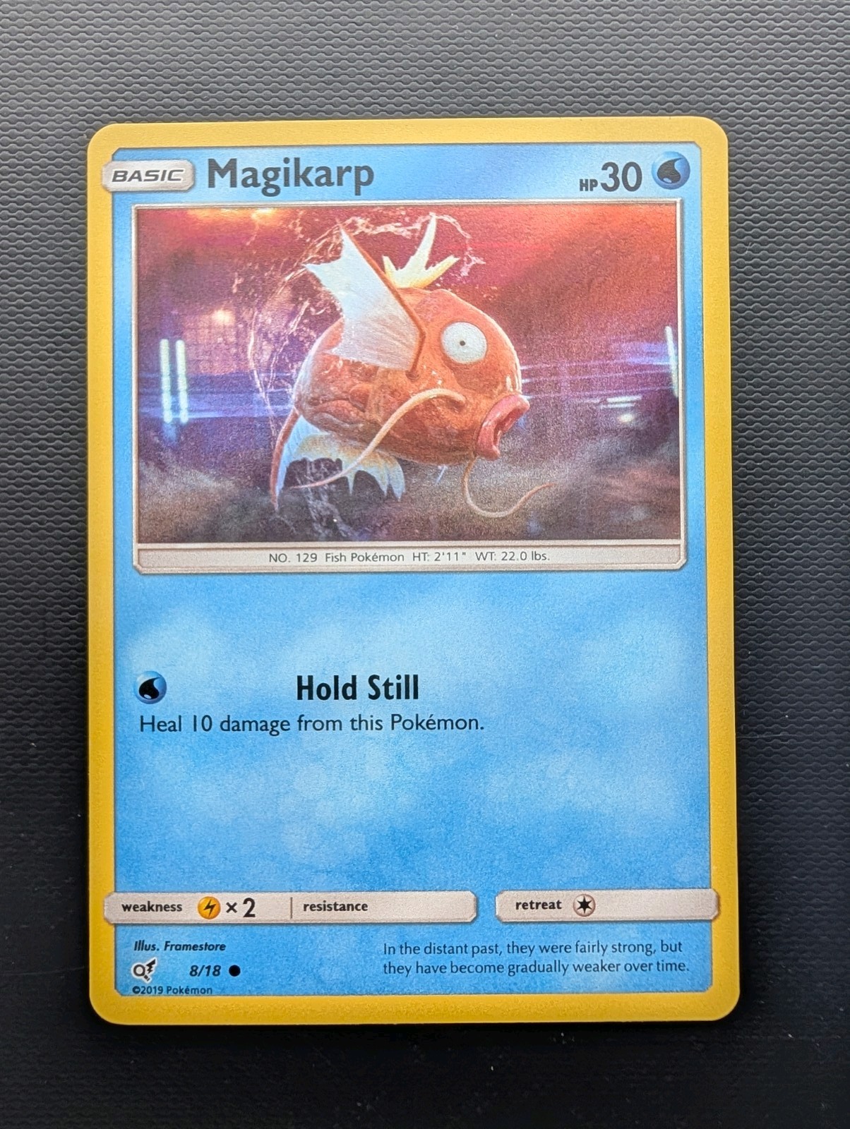 Magikarp 8/18 - NM - Pokémon Detective Pikachu - 2019