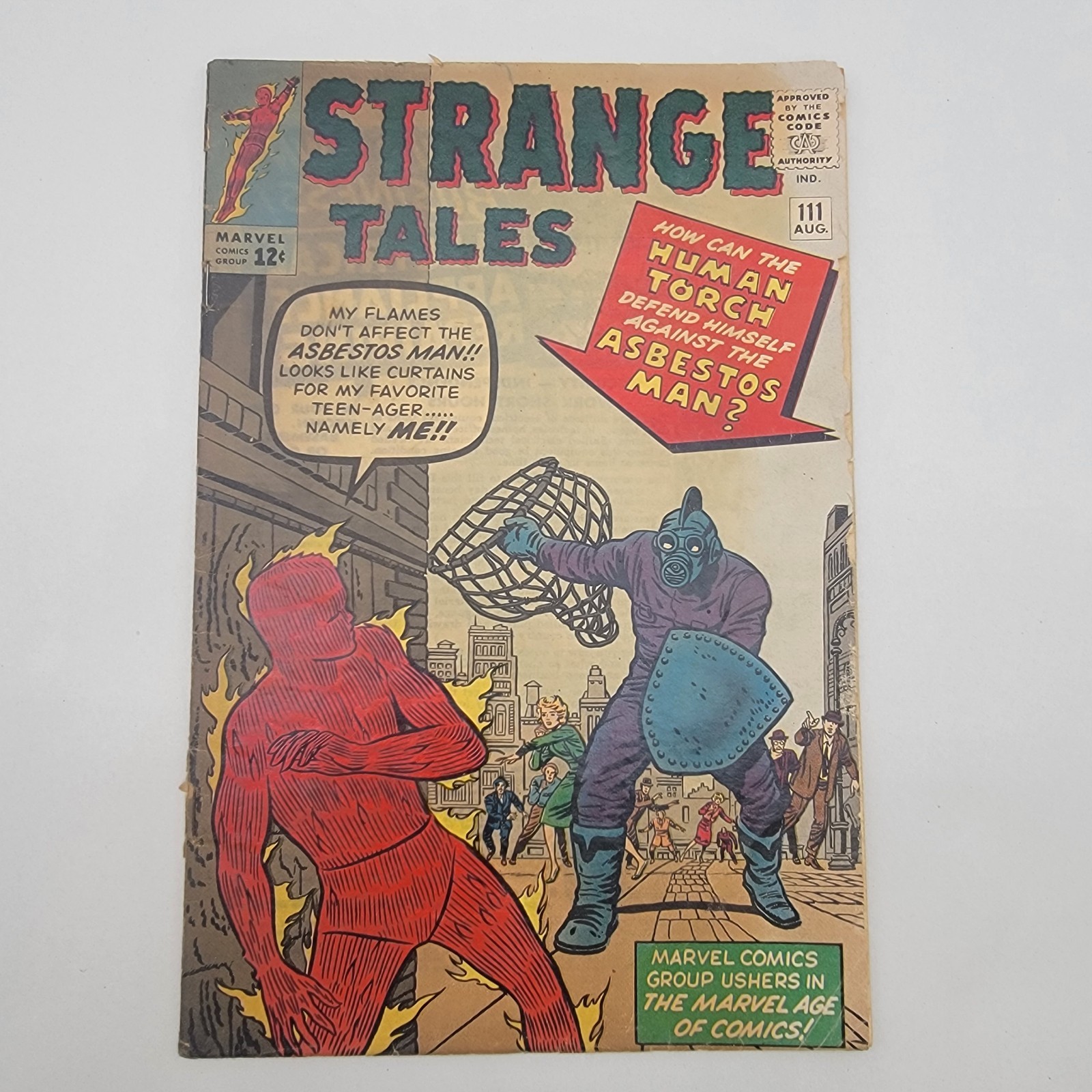 Strange Tales 111 1963 Marvel Comics 2nd App Dr. Strange Human Torch
