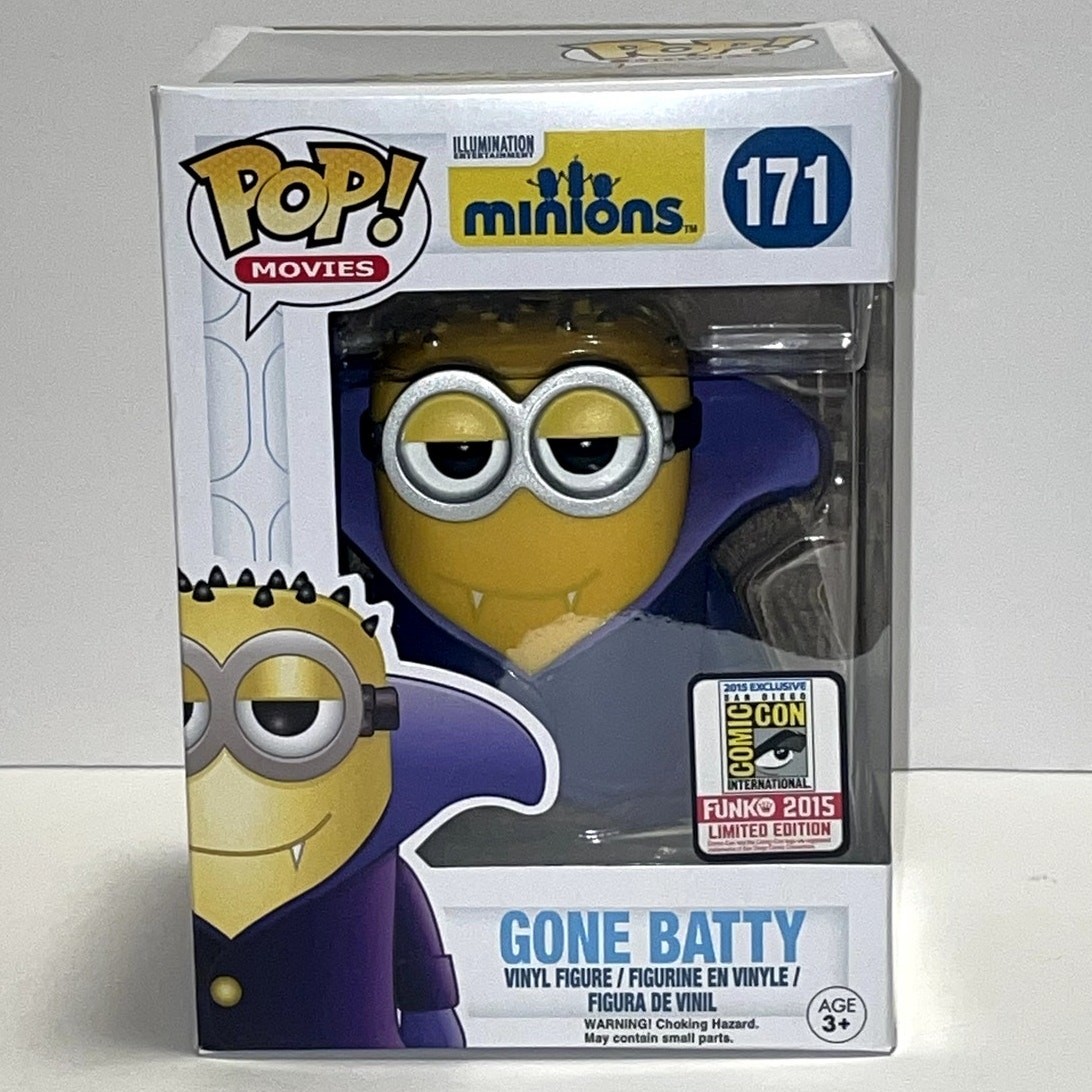 Funko Pop SDCC 2015 Minions Gone Batty 171 Limited Edition Despicable Me