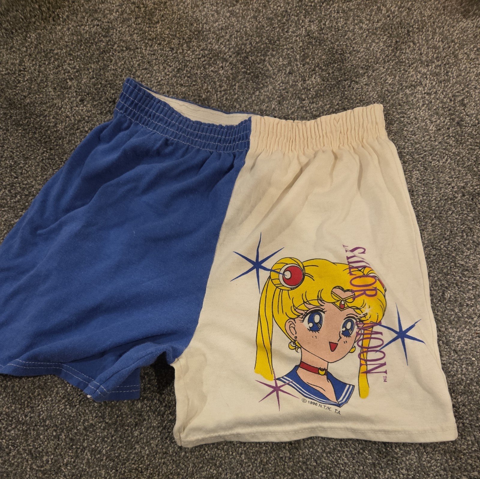 vintage 90s Sailor Moon Kids Shorts