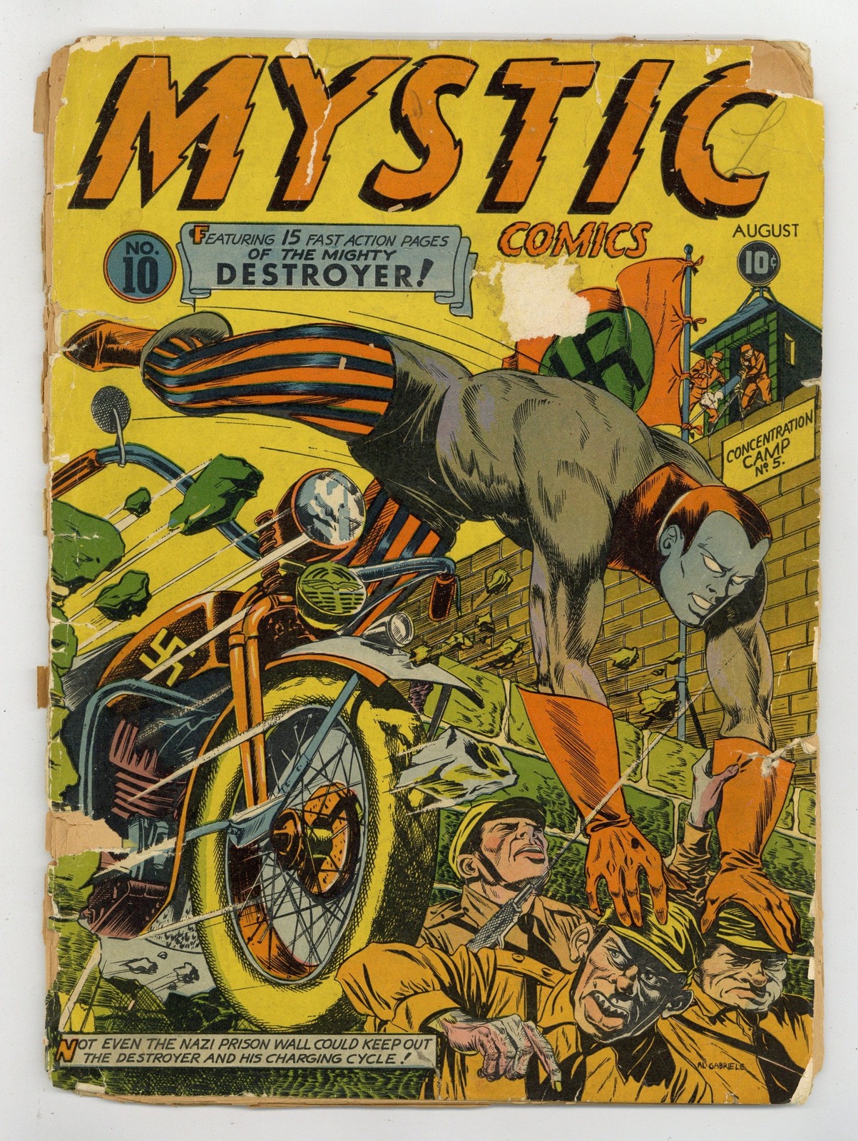 Mystic Comics #10 PR 0.5 1942