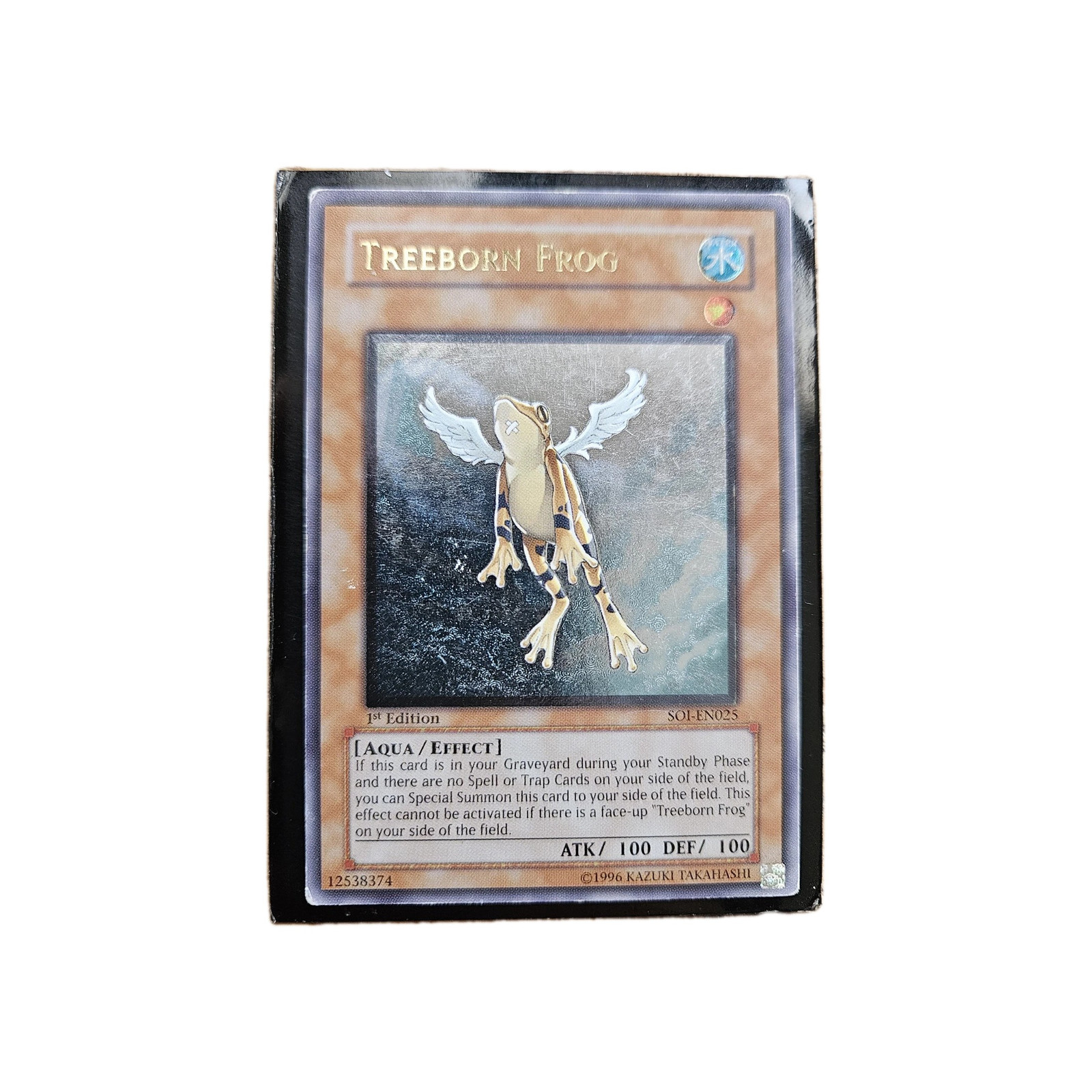 (Yu-Gi-Oh) Treeborn Frog Ultimate Rare SOI-EN025 LP 1st Edition