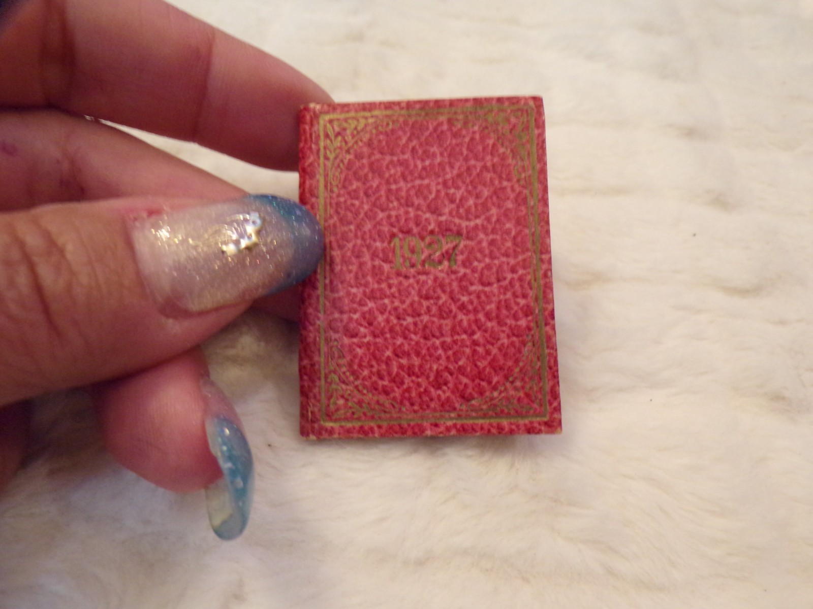 VTG 1927 The Keystone Engagement Calendar and Stamp Case