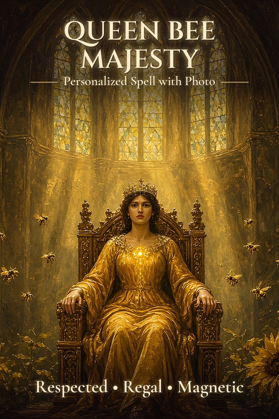 Queen Bee Majesty Spell ~ Wear Your Crown Command Respect Feminine Power