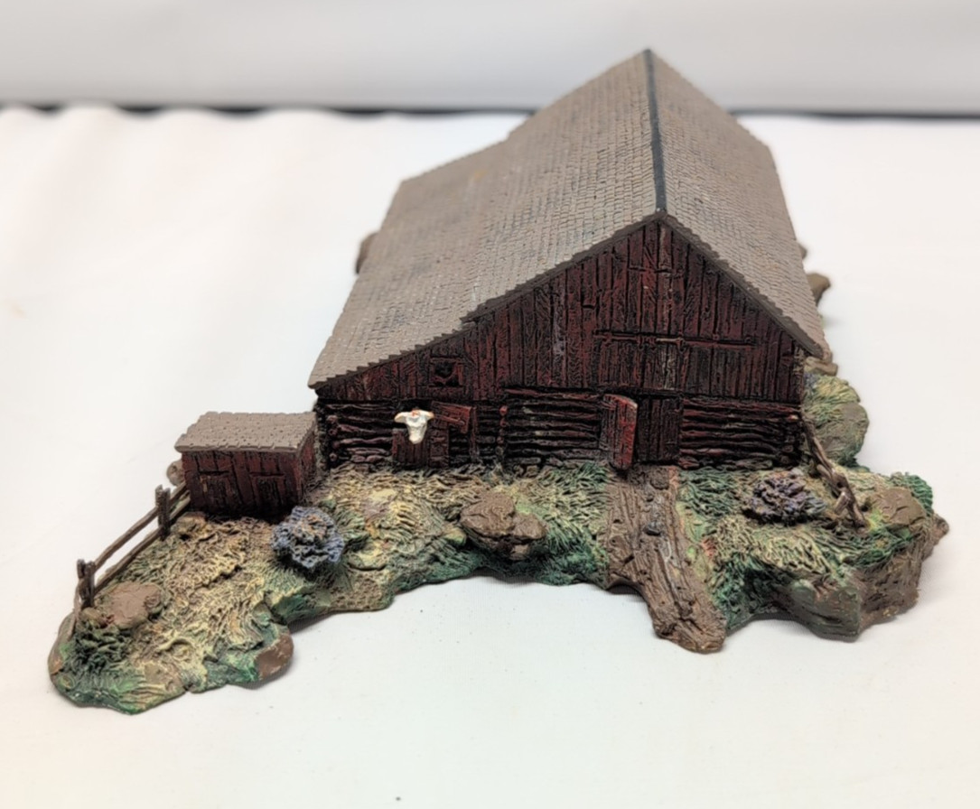 ERTL American Country Western Log Barn #2 F904-0796 VTG 1996 ERTL American Country Western Log Barn #2 F904-0796 VTG 1996
