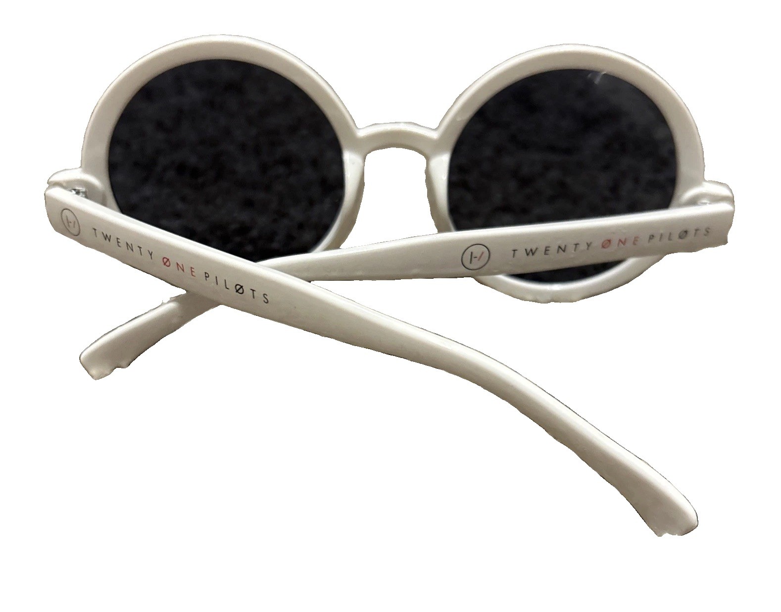 Twenty One Pilots Rare Round Sunglasses White Tyler Joseph Blurryface 2017