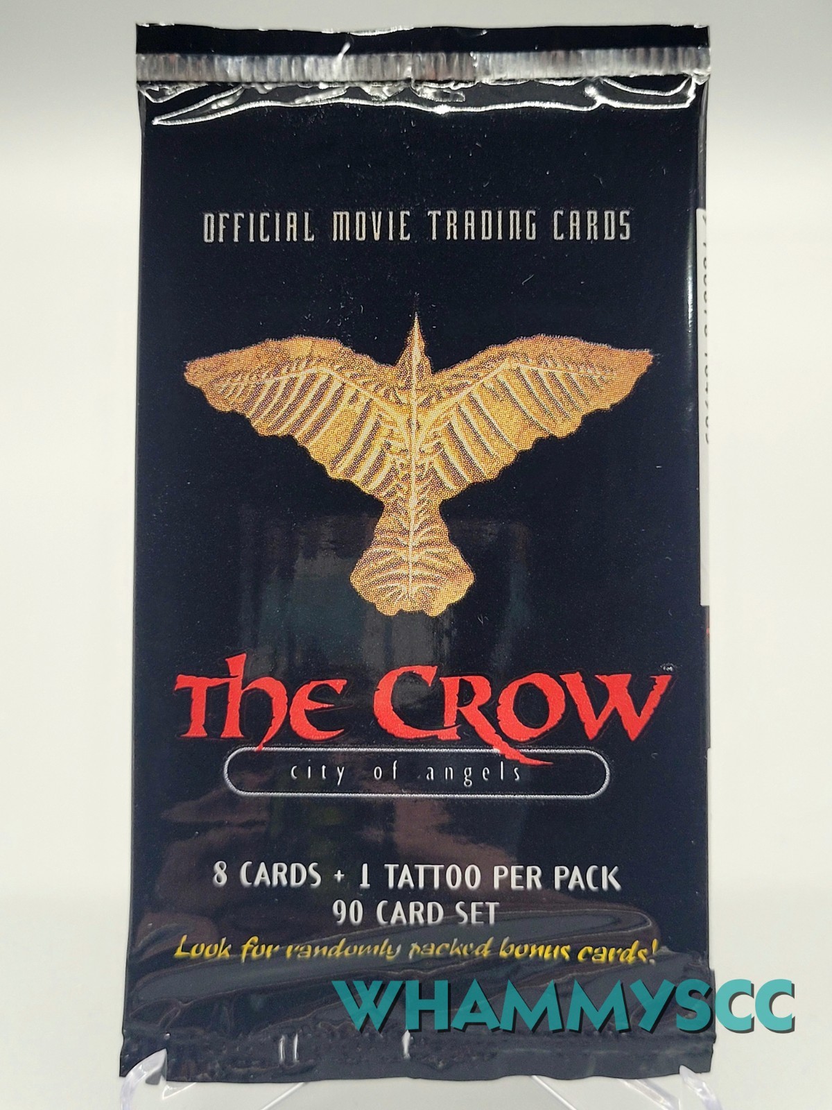 THE CROW CITY OF ANGELS OFFICIAL MOVIE TRADING CARDS PACK 1996 SEALED BRAND NEW