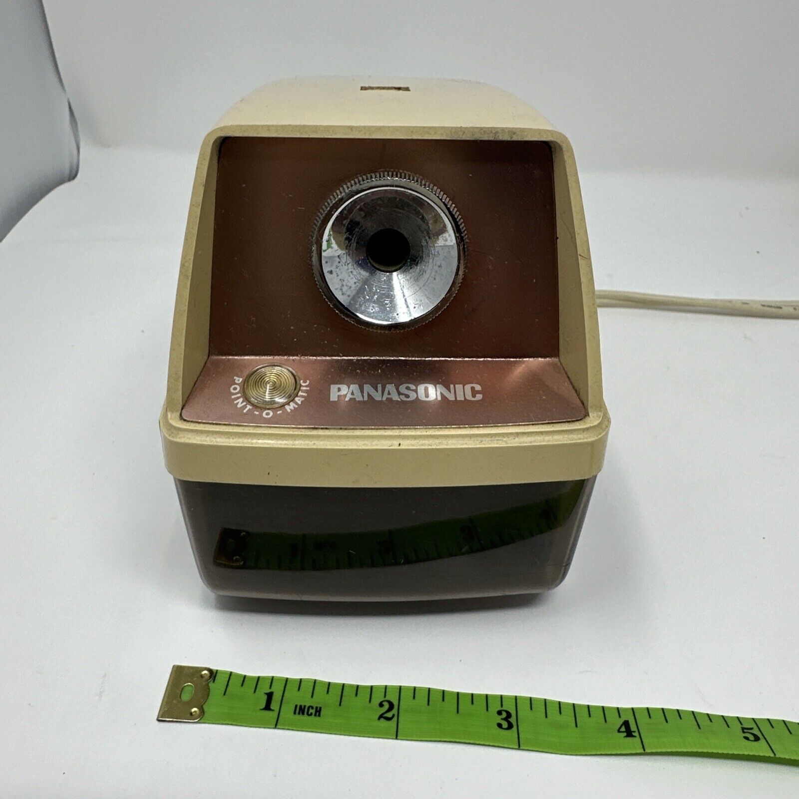 PANASONIC Electric Pencil Sharpener Model No. KP-8A TESTED Made in Japan