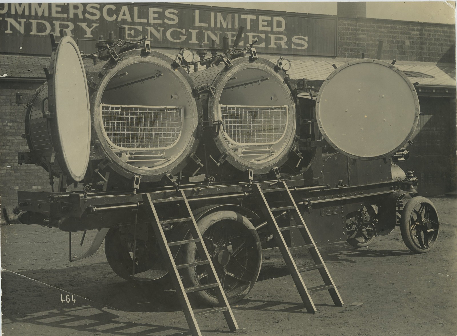 Summerscales Limited Laundry Engineers Industrial Machine c1910s VTG Photo