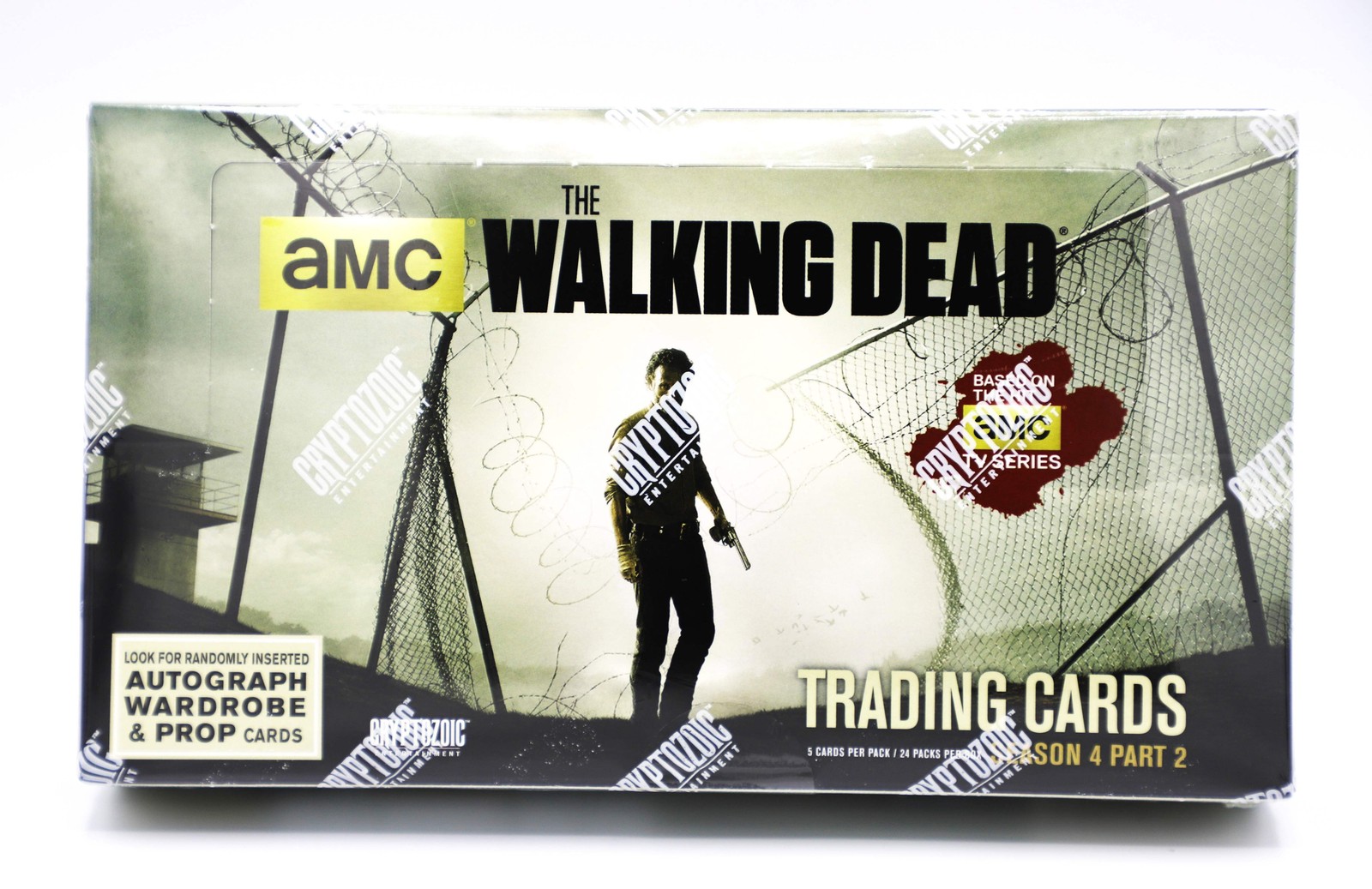 Cryptozoic 2016 The Walking Dead – Season 4 Part 2 Trading Cards Hobby Box | 24
