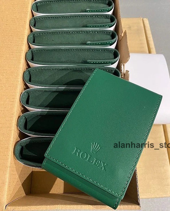 Authentic Rolex Leather Travel Pouch – NIB Service Case for Watch Storage 2026