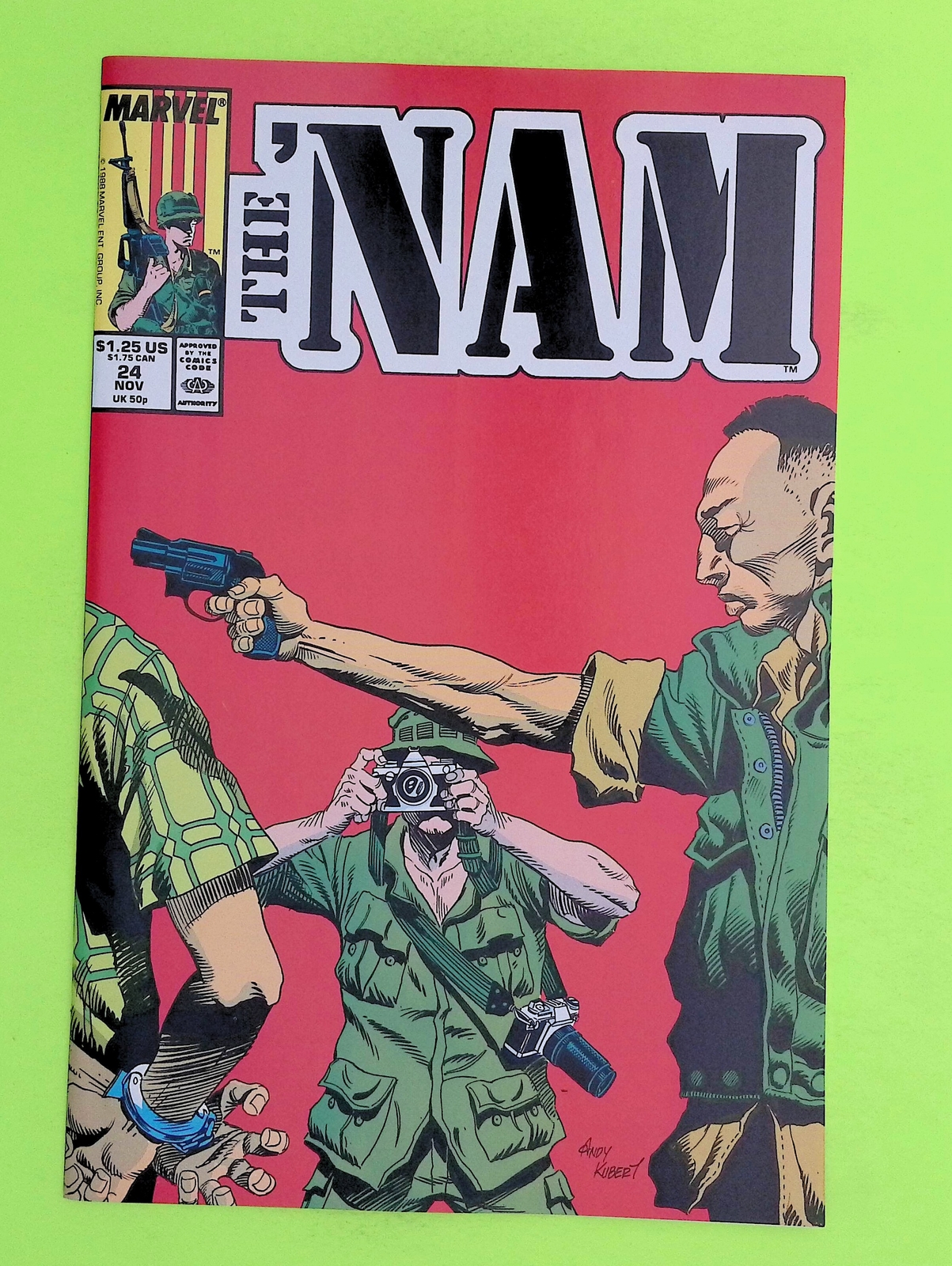 The \'Nam #24 1988 Marvel Comics High Grade Comic Book V57-95