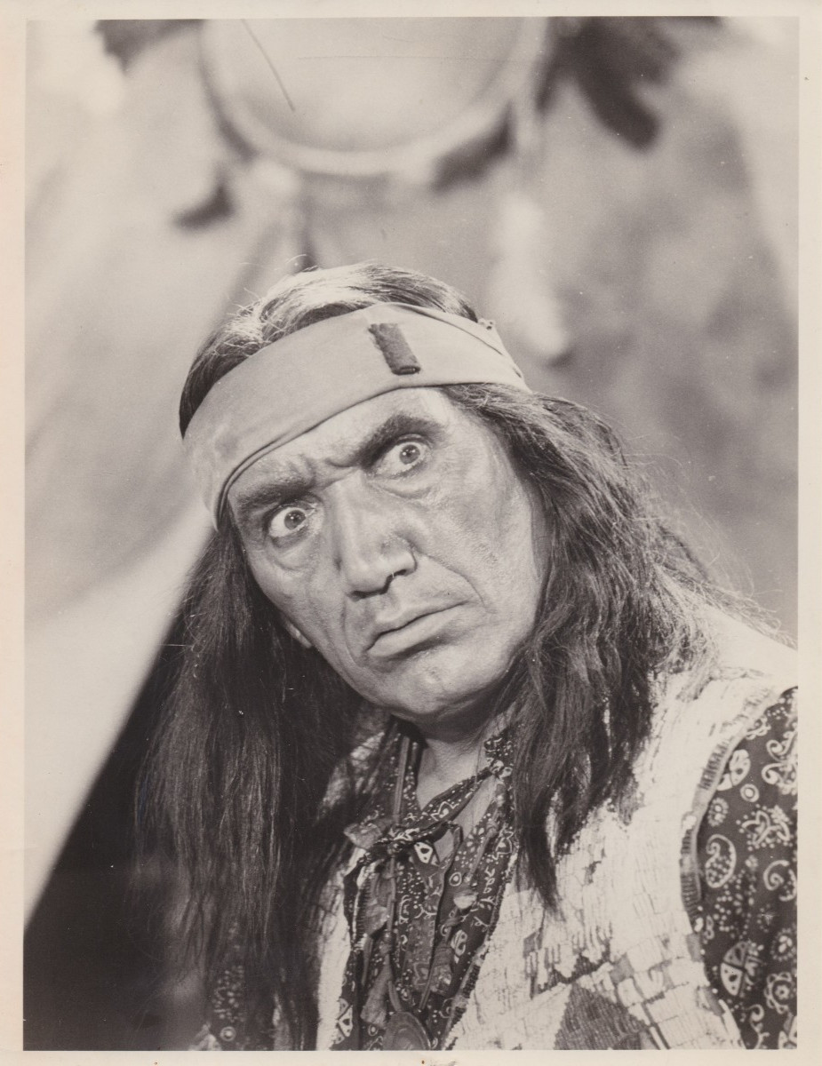 1966 Press Photo Actor Frank de Kova stars as Chief Wild Eagle on 