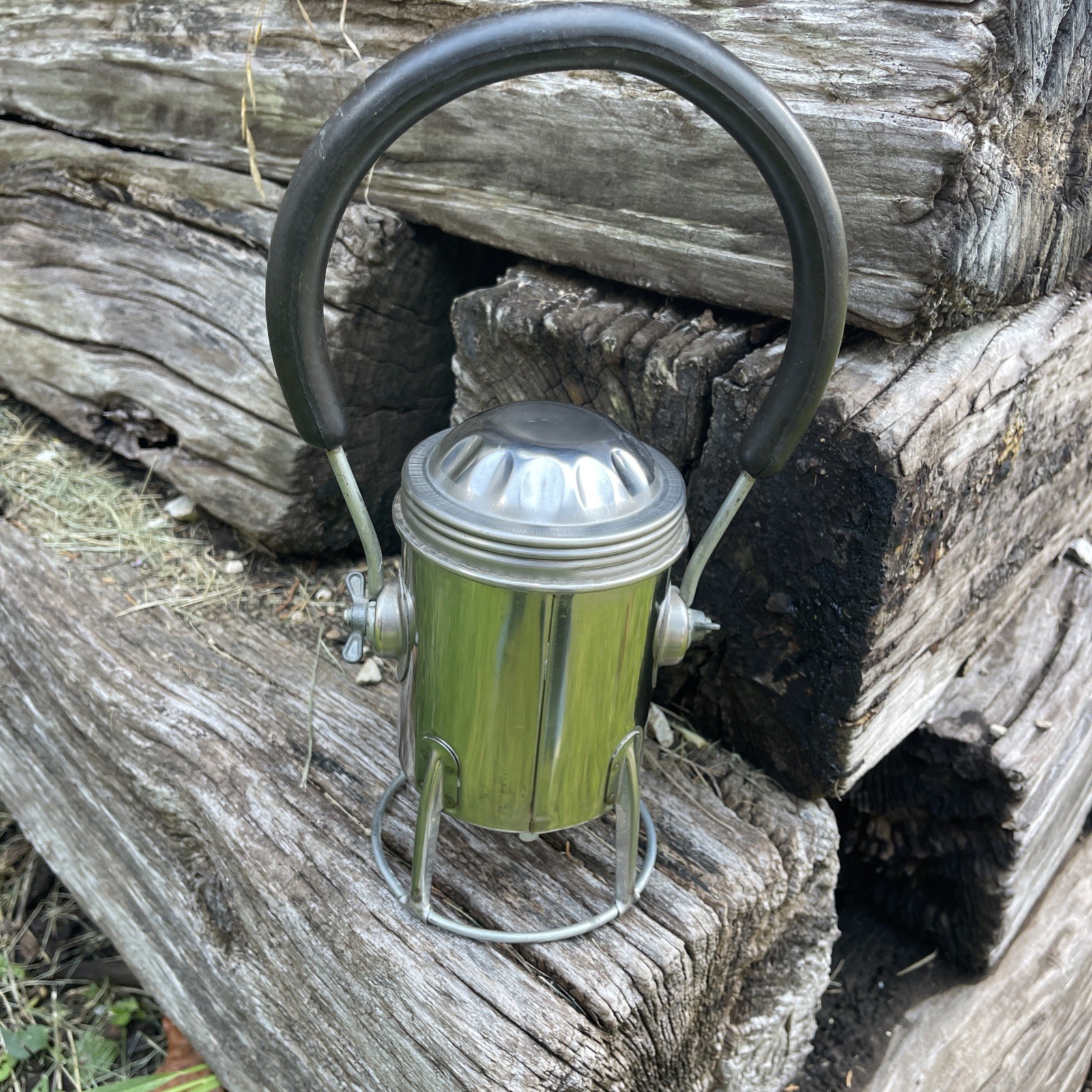 Train Signalman Lantern Railroad Portland, OR, CONGER LANTERN CO.- WORKS