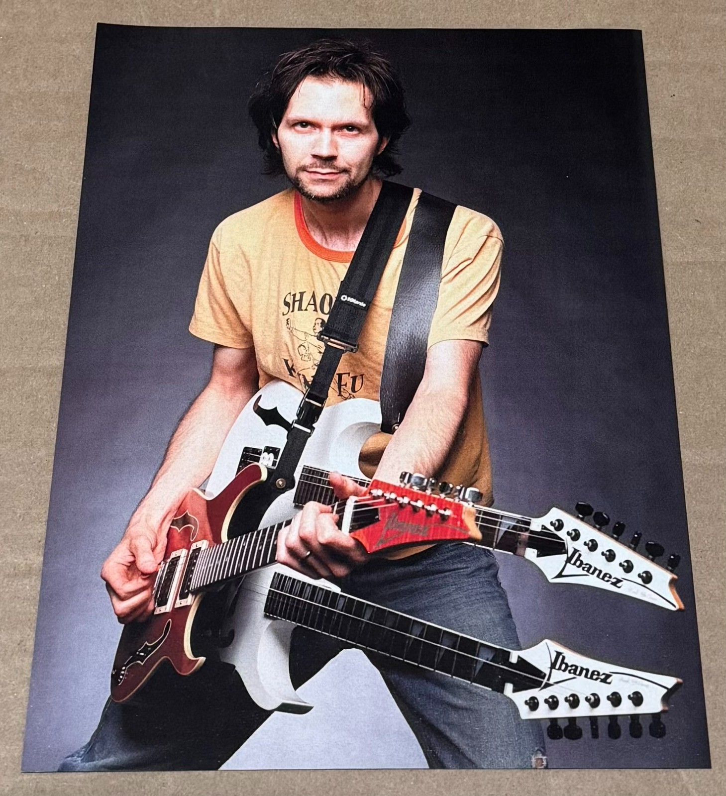 PAUL GILBERT - Music Print Ad Photo - 2007