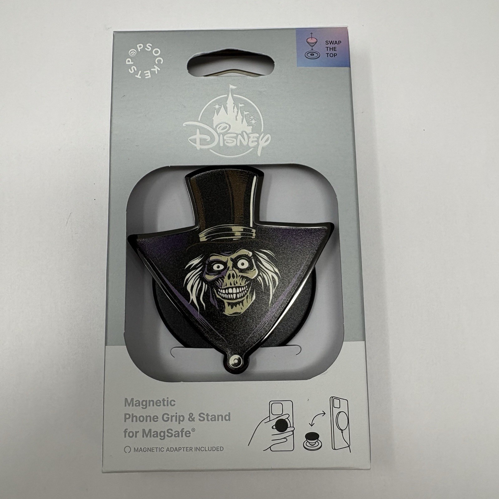 Disney Parks 2025 Haunted Mansion Hatbox ghost PopSockets New