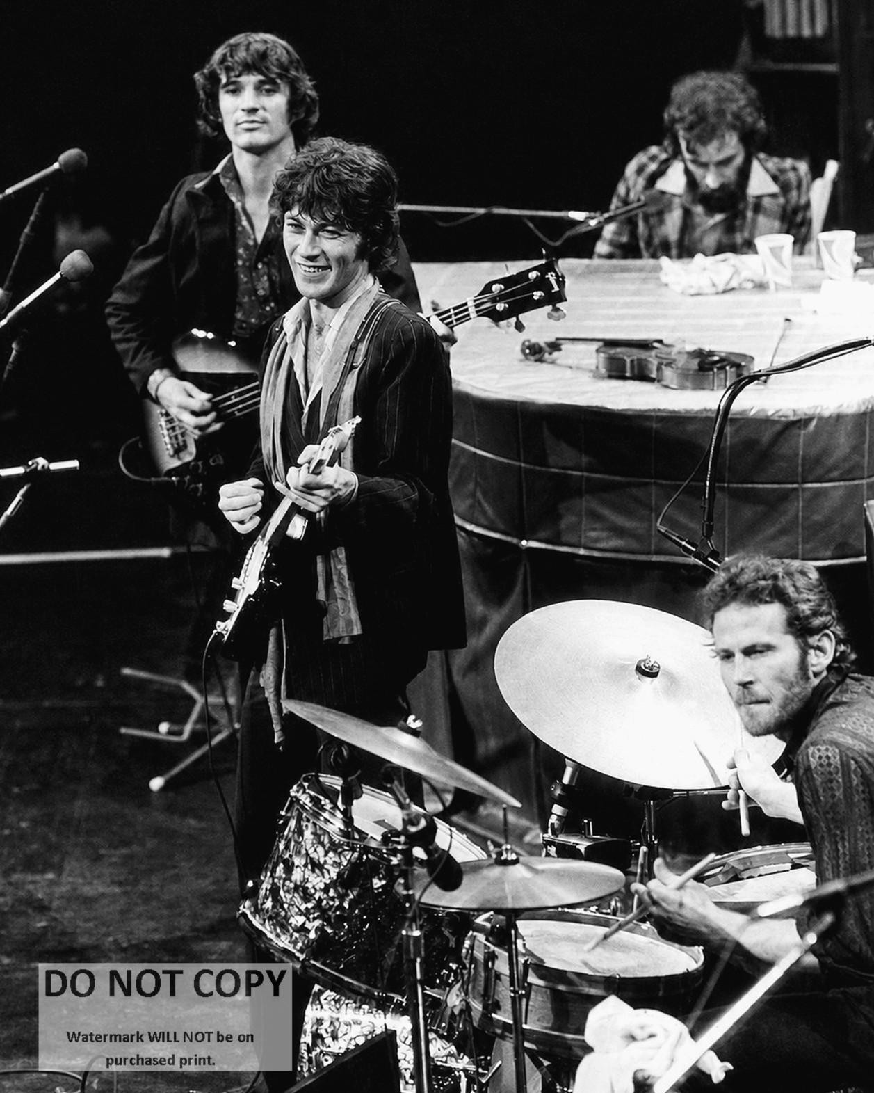 The Band The Band Photo 8x10 Canadian American Rock Group Publicity Portrait