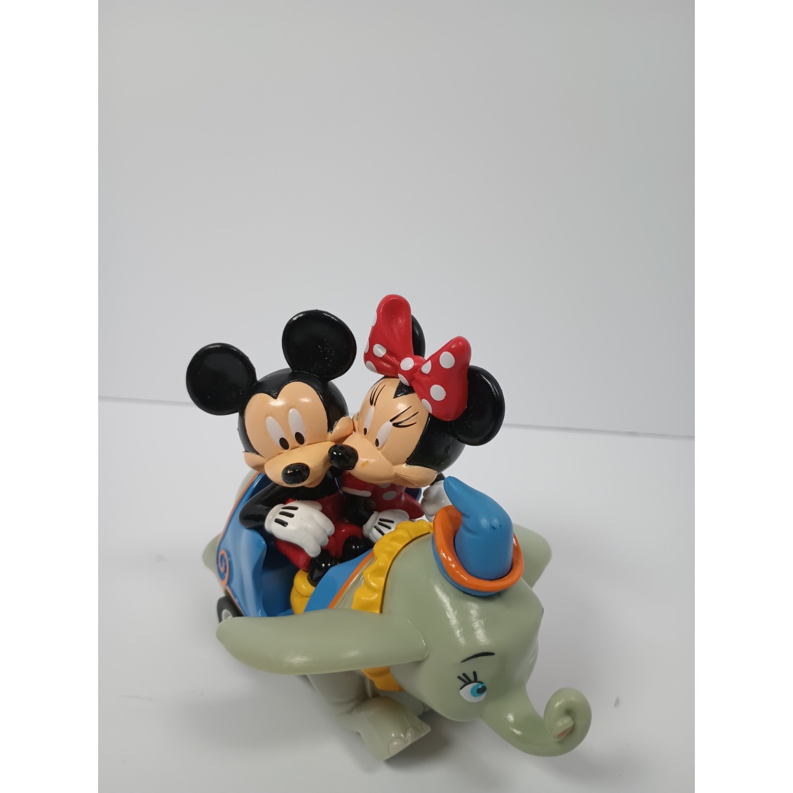 Disney Parks Mickey Minnie Mouse Dumbo The Flying Elephant Pullback Toy Vehicle