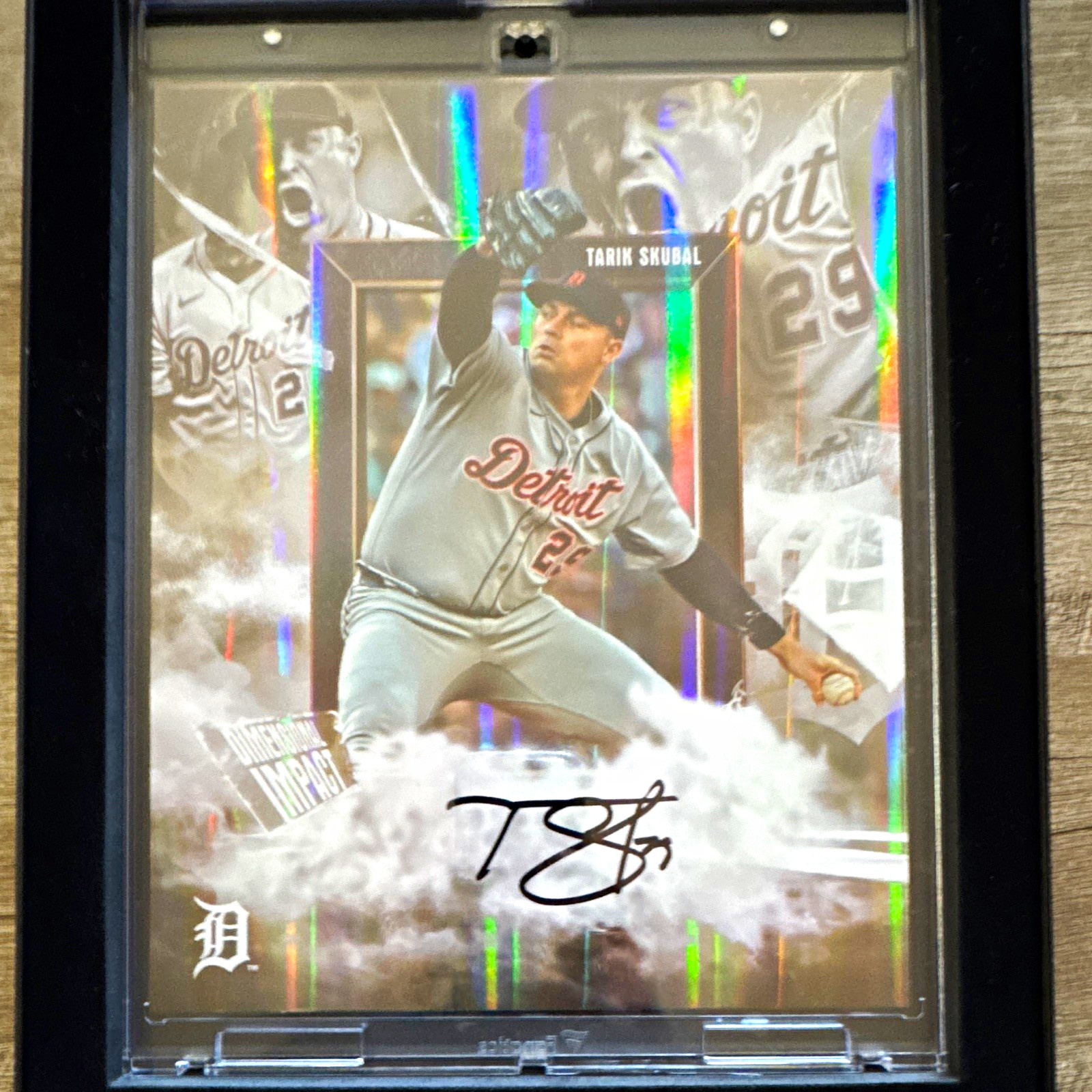 Tarik Skubal Autographed Signed Detroit Tigers 2026 Fanatics Emanate /25