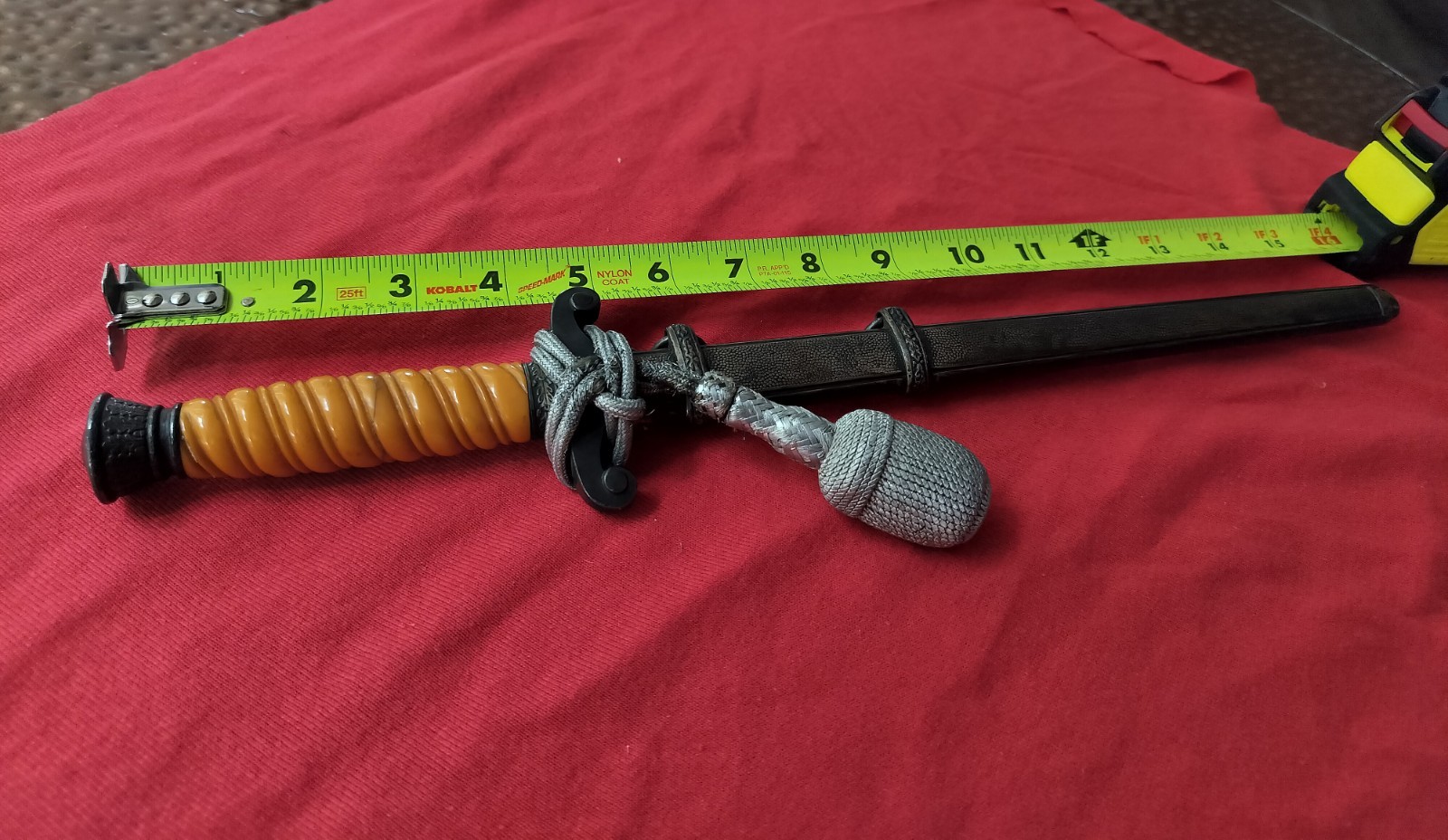 Original Prussia? Austrian , Military Officer's Dress Dagger With Acorn 1930's