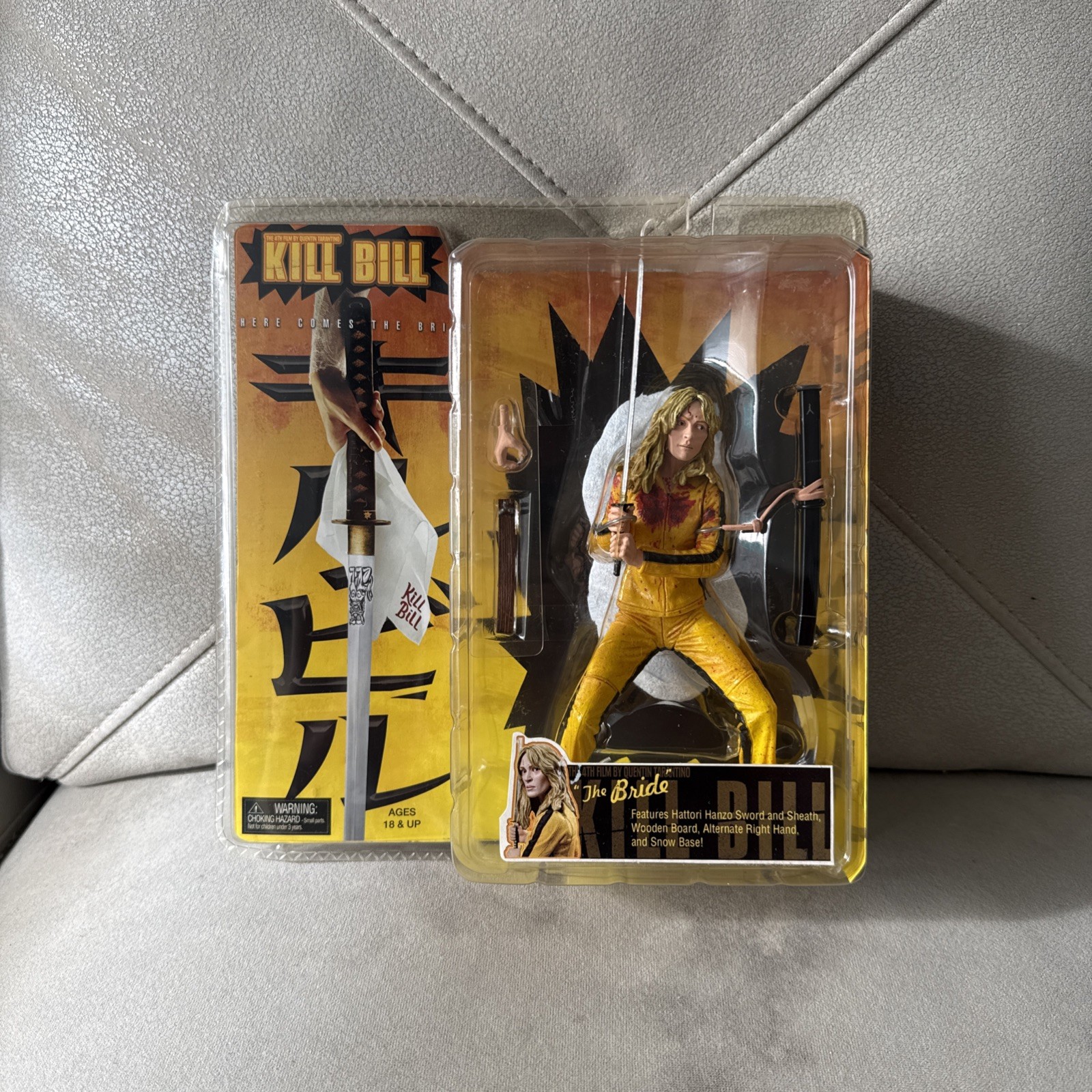 The Bride Kill Bill Action Figure 2004 NECA Reel Toys New