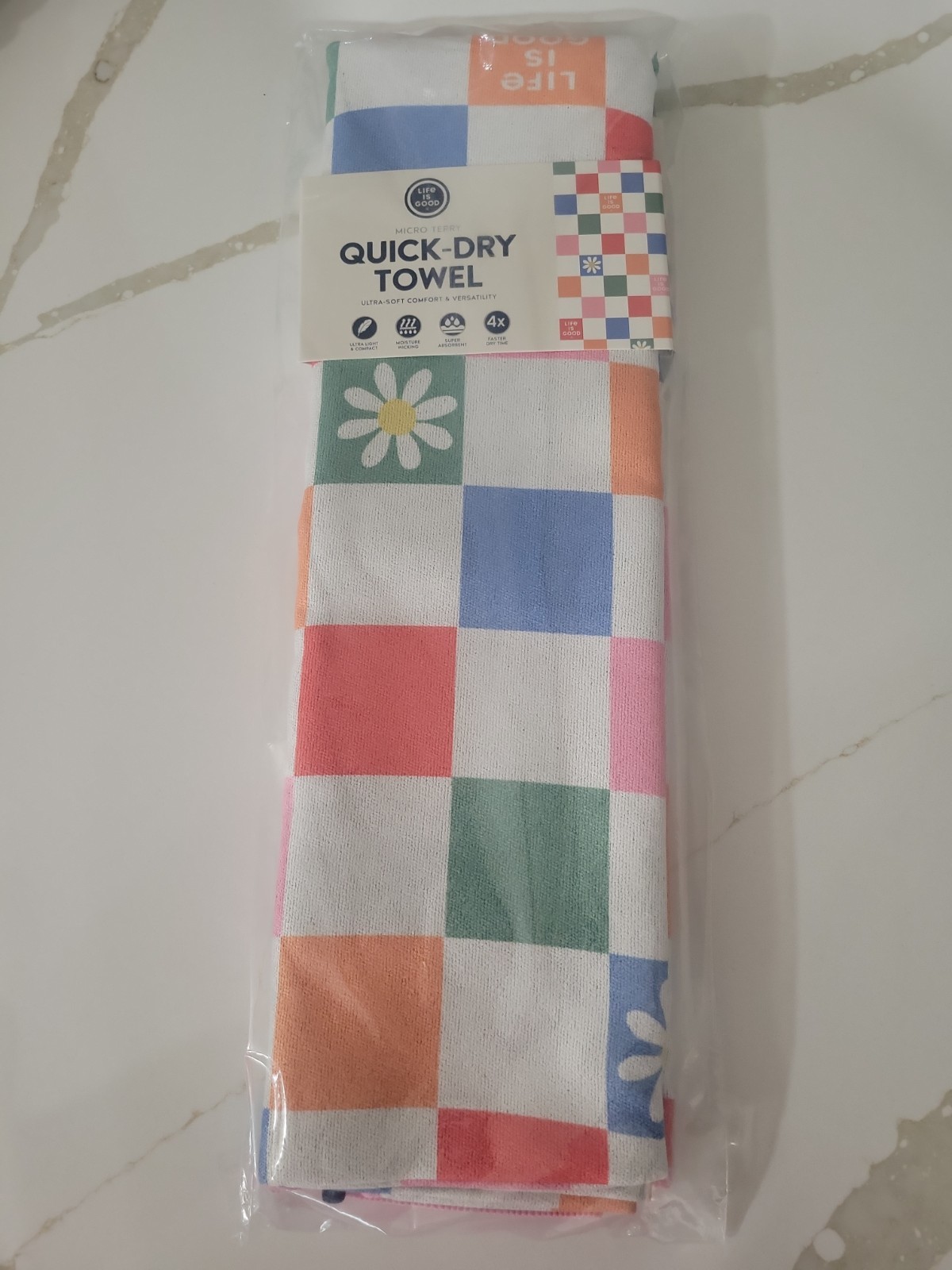 New Life Is Good Quick Dry Towel New Life Is Good Quick Dry Towel