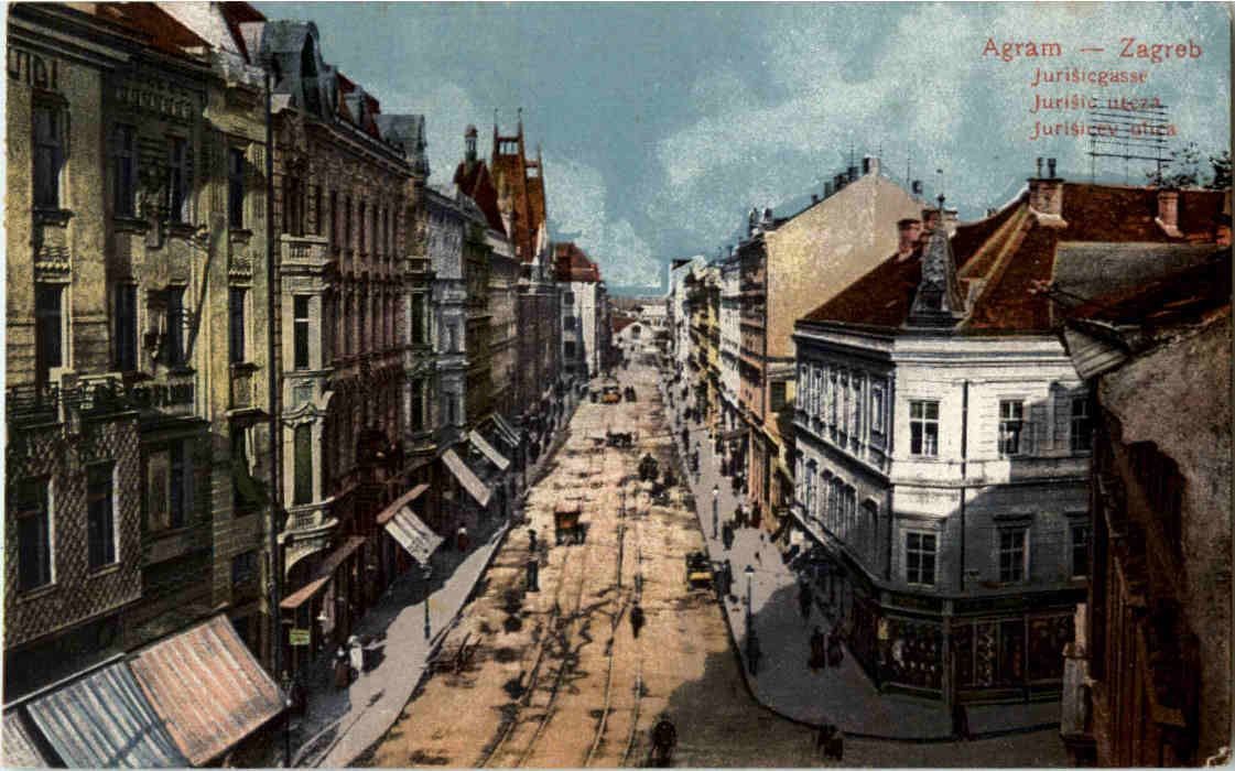 Agram - Zagreb - Jurisicgasse -50180