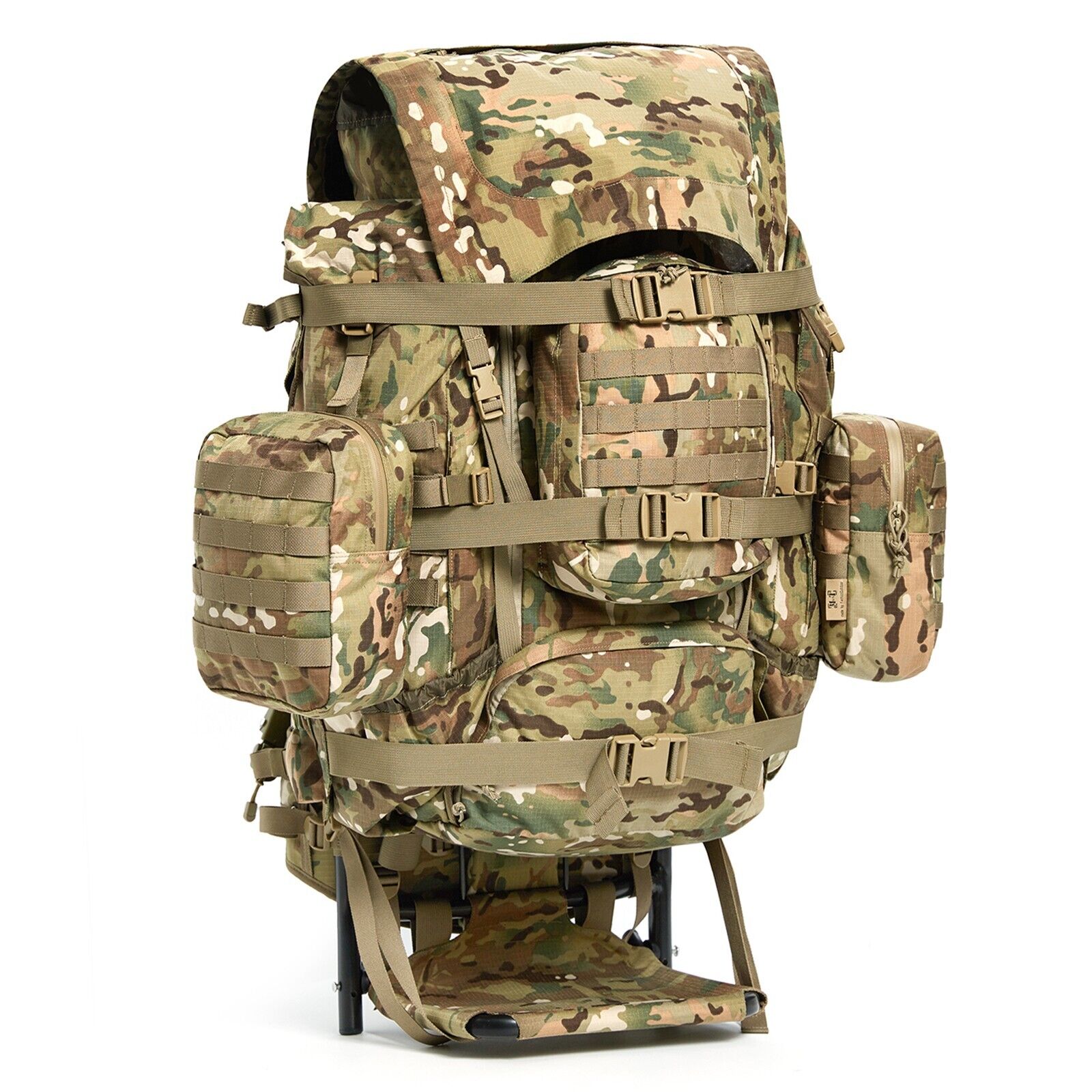 MT Military Army Rucksack, Extra Large Hunting Ruck with Aluminum External Frame