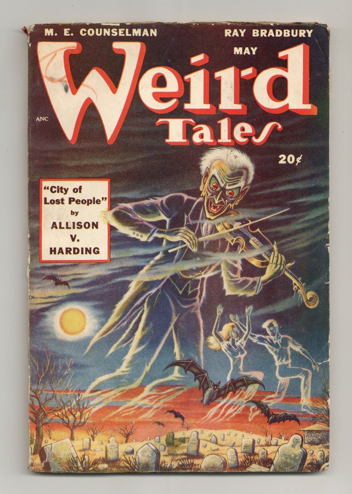 Weird Tales Pulp 1st Series May 1948 Vol. 40 #4 GD 2.0