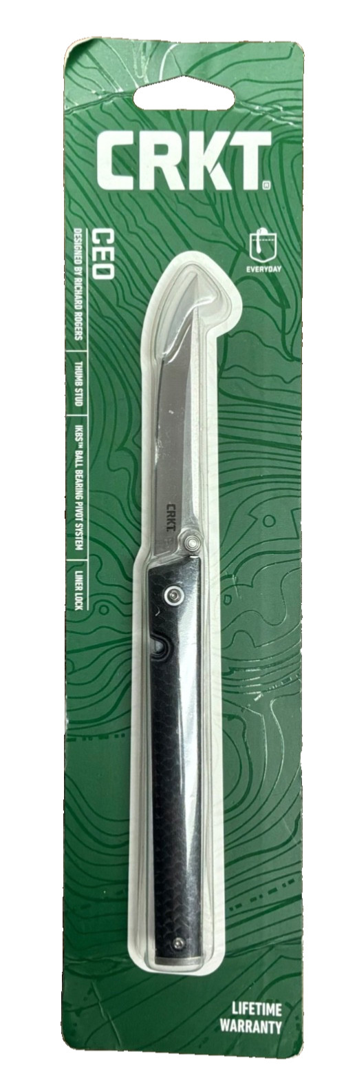 CRKT CEO 7096C Folding Knife - NEW SEALED