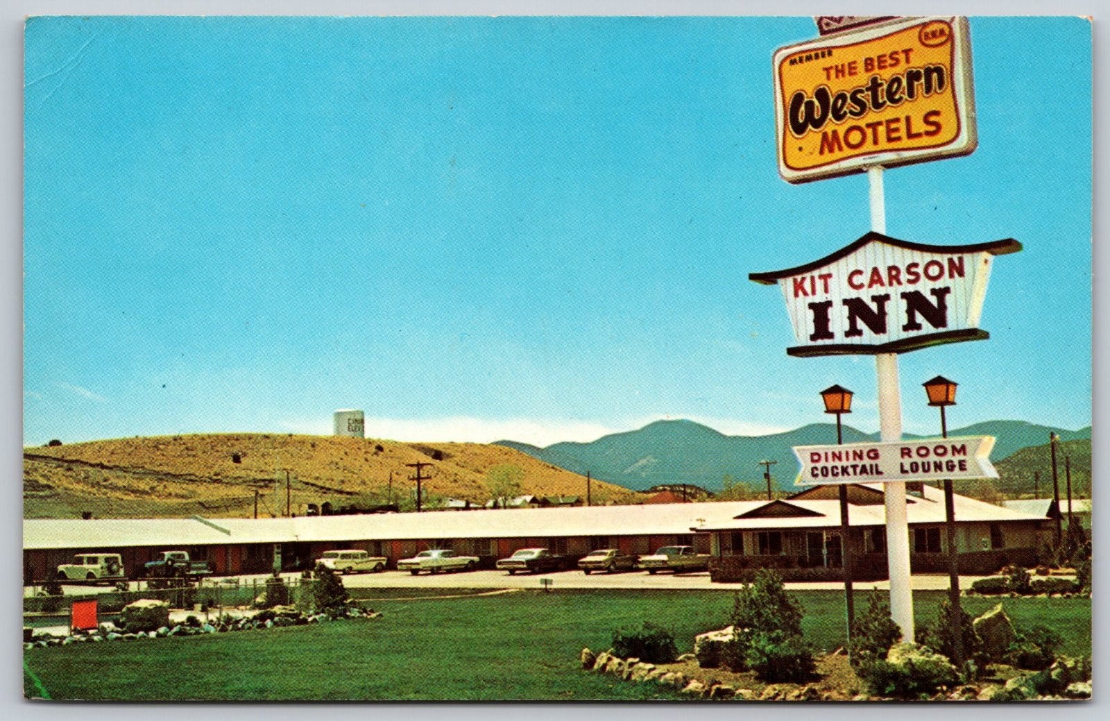 Kit Carson Inn Motel Cimarron New Mexico Postcard PC276