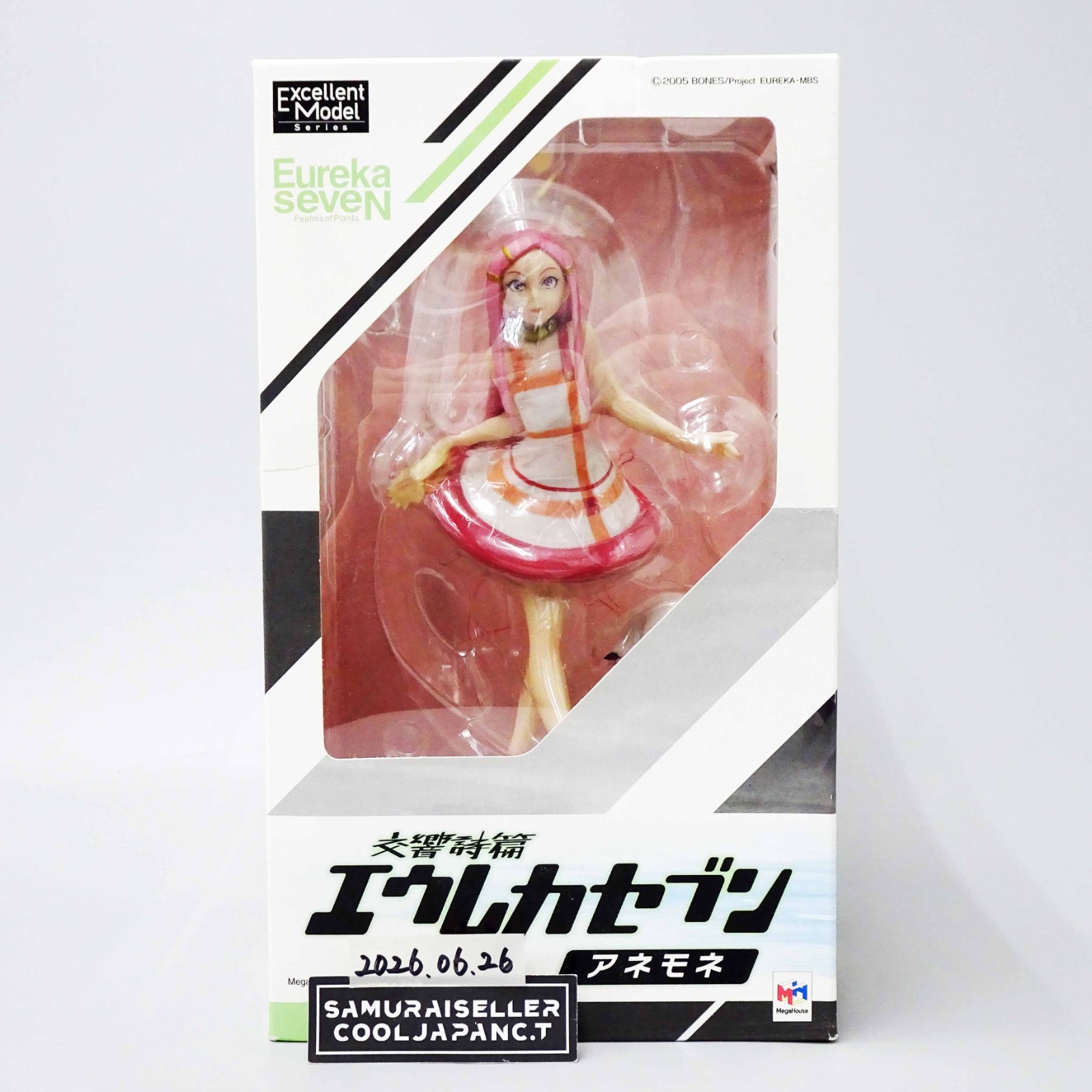 Megahouse Excellent Model Eureka Seven Anemone PVC Figure Japan In Box NEW