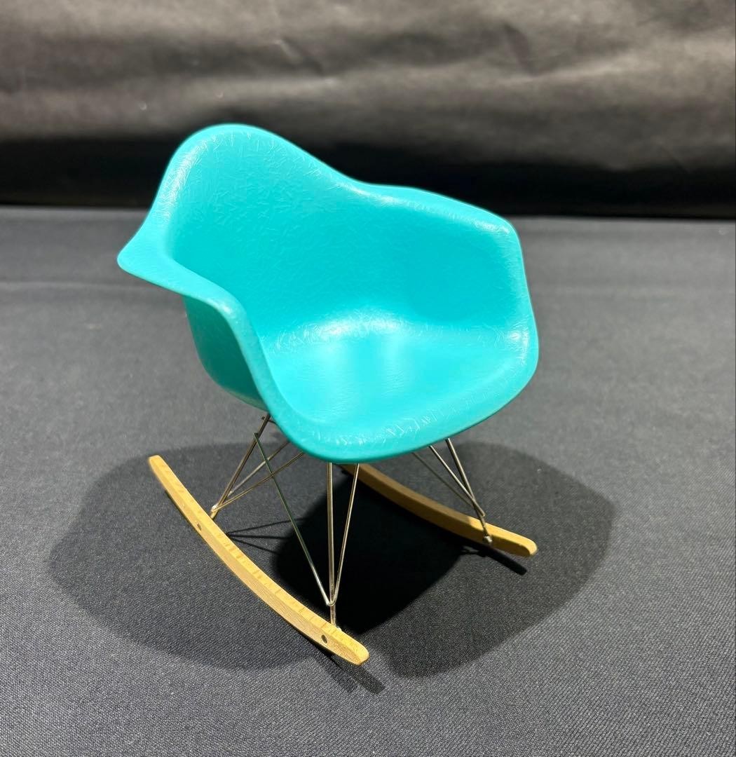 Vitra Eames Miniature RAR Rocking Chair Wooden Box Official Collectible
