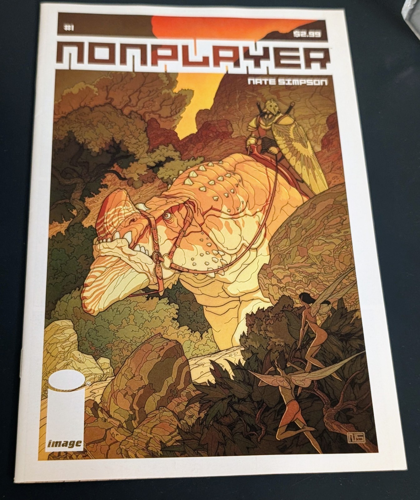 Nonplayer 1 Image Comics Nate Simpson 1st Print