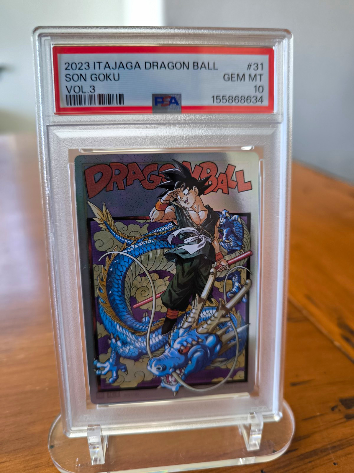 Itajaga Dragon Ball Vol. 3 #31 Son Goku PSA 10