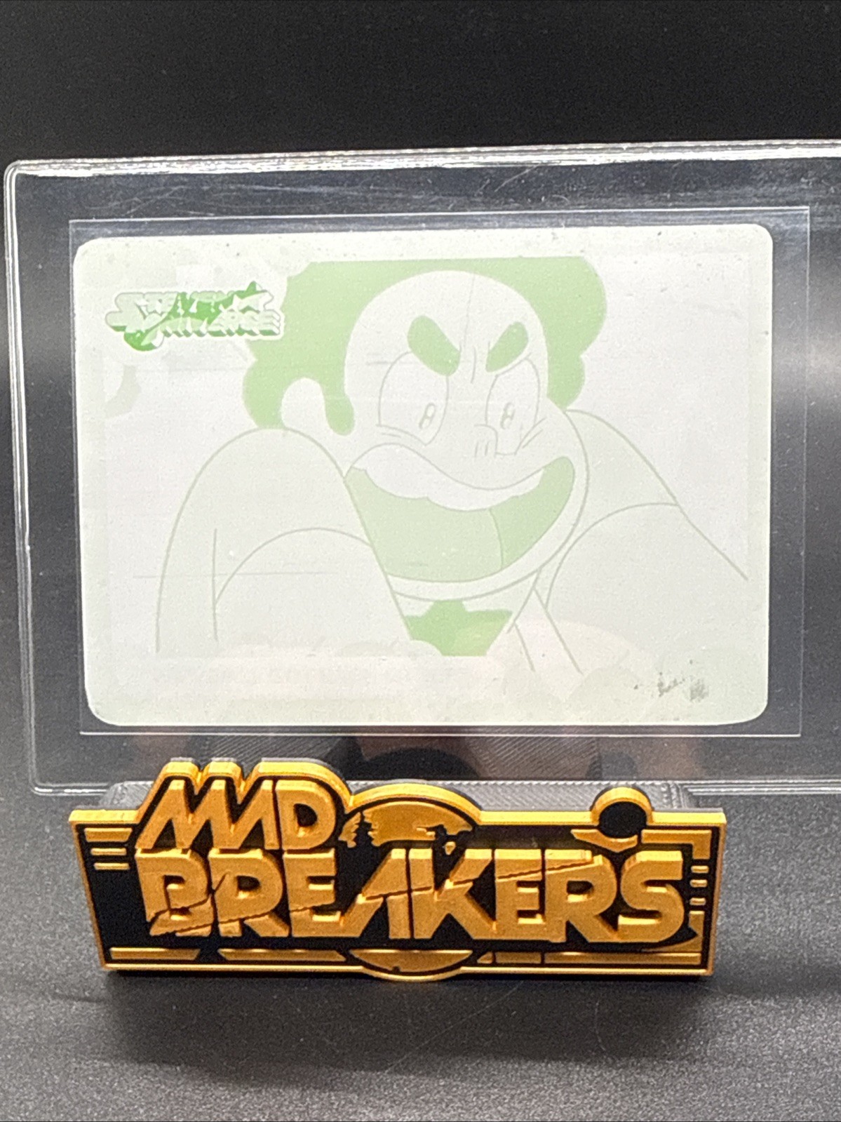 2019 Cryptozoic Steven Universe 1/1 Yellow Printing Plate of Steven
