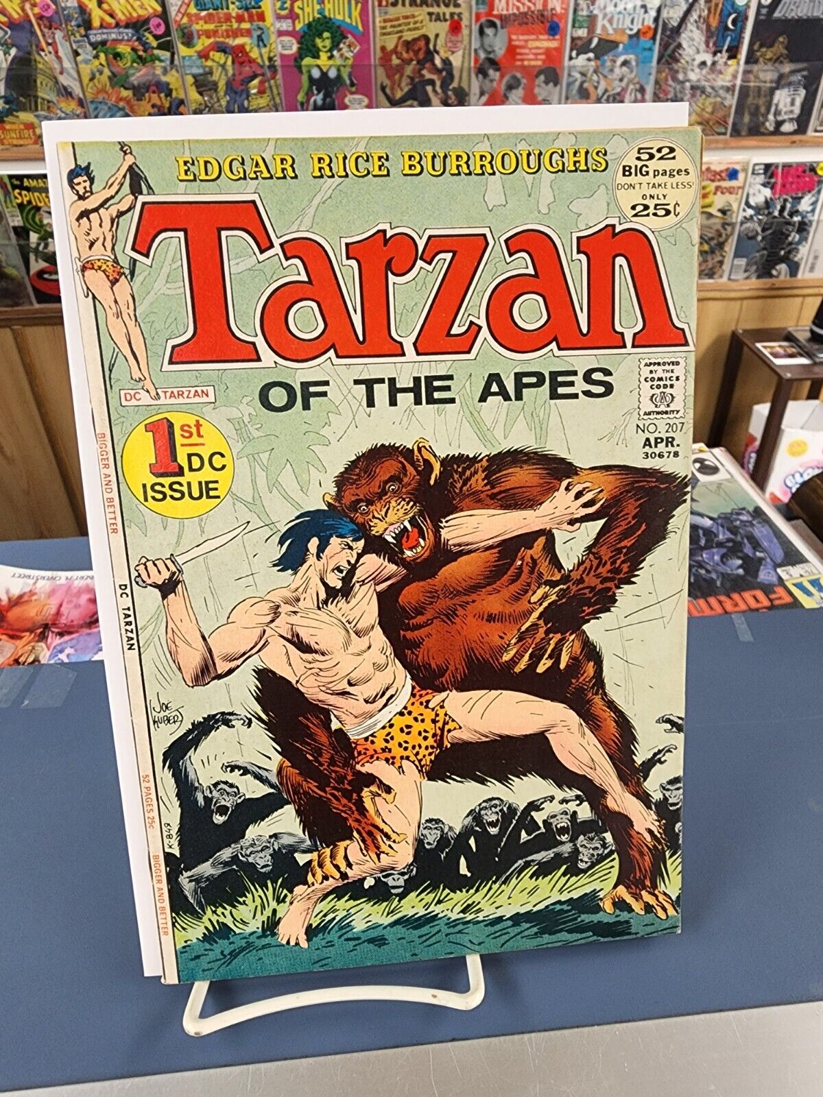 Tarzan Of The Apes #1. DC. Nice Raw Copy