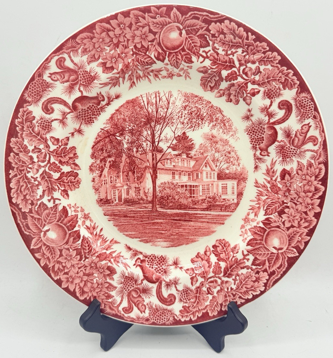 Wedgwood THE RECTORY 1856-1981 Collector Plate 10.5\ Wedgwood THE RECTORY 1856-1981 Collector Plate 10.5\