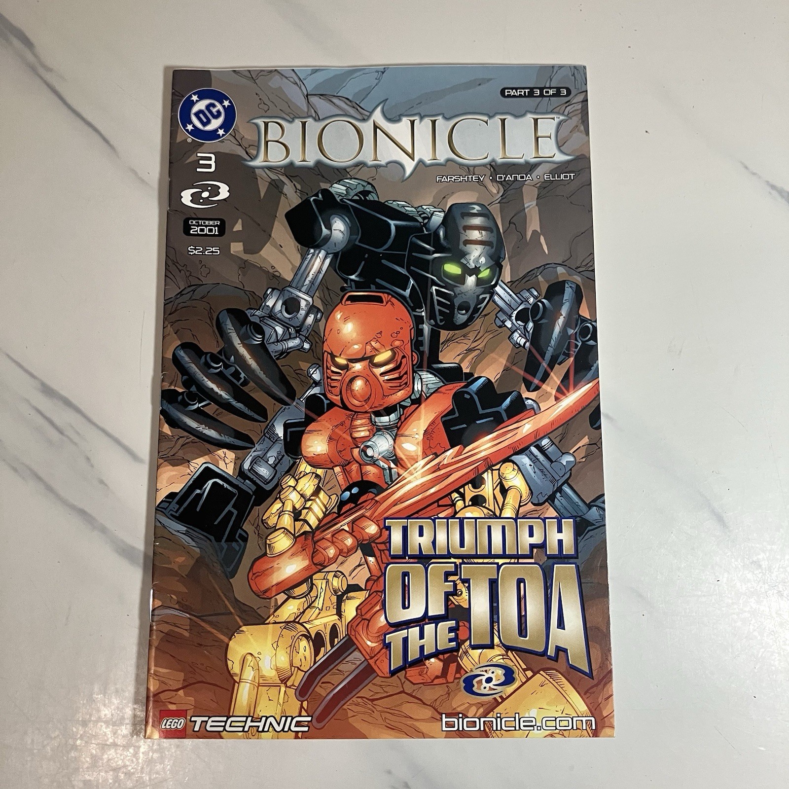 Bionicle #3 (DC Comics October 2001) Bionicle #3 (DC Comics October 2001)