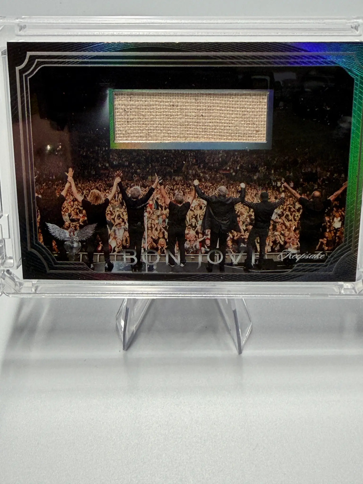 2026 Bon Jovi Keepsake #21 83/199 Encased 2026 Bon Jovi Keepsake #21 83/199 Encased