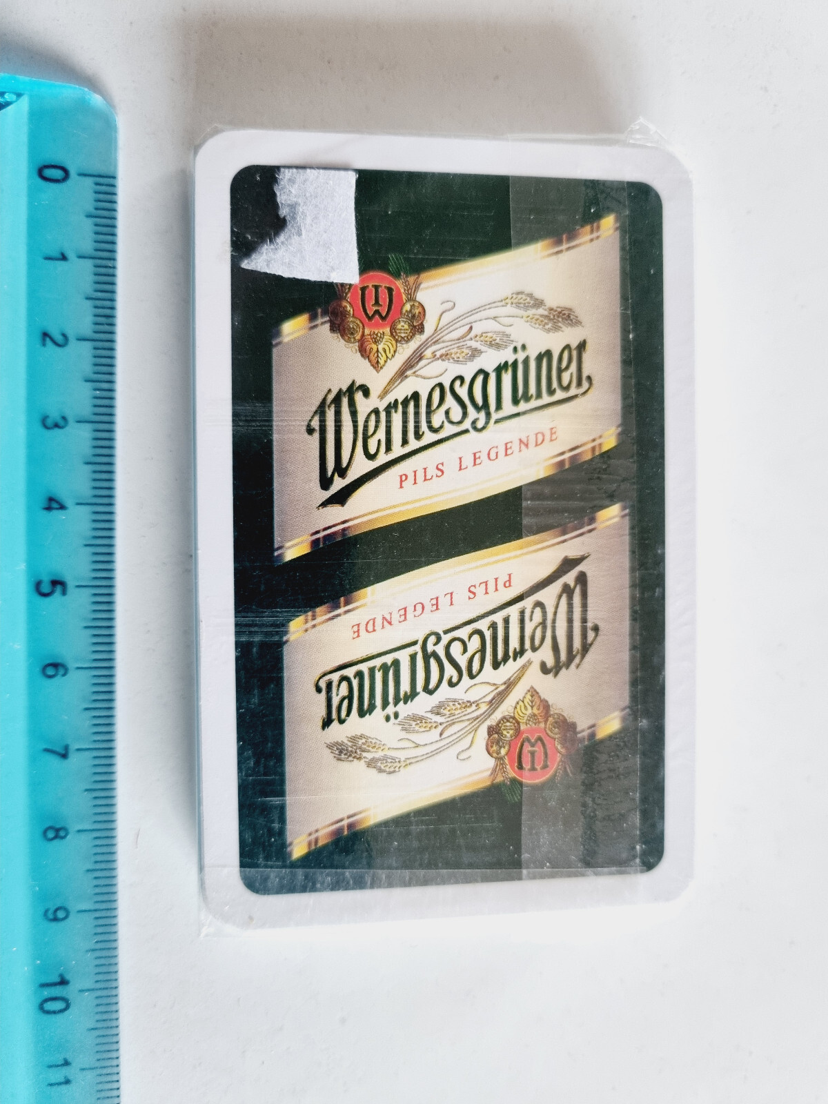 PLAYING CARDS WERNESGRUNER PILS BEER SKAT ORIGINAL VINTAGE PLAYING CARDS NEW