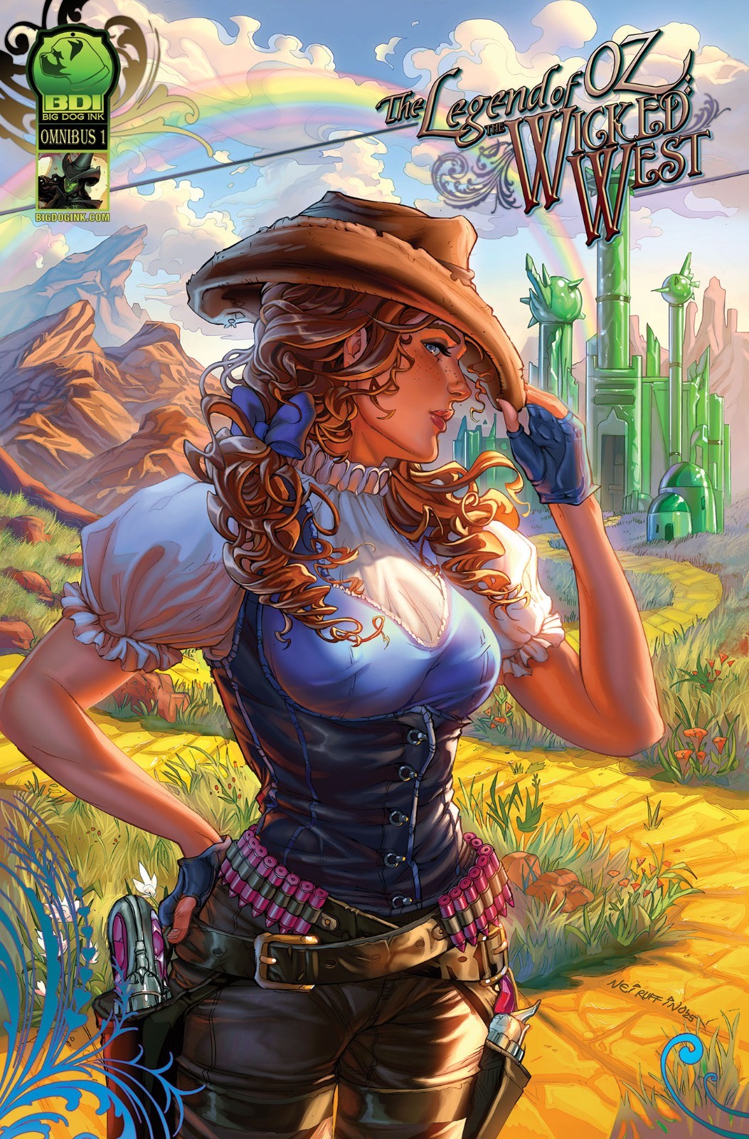 BIG DOG INK LEGEND OF OZ WICKED WEST OMNIBUS VOLUME 1 NEI RUFFINO BIG DOG INK LEGEND OF OZ WICKED WEST OMNIBUS VOLUME 1 NEI RUFFINO