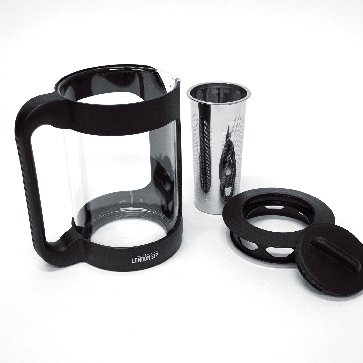 Portable Single Serve Fast Cold Brew Coffee Maker 50.7-Oz. Office Travel Kitchen