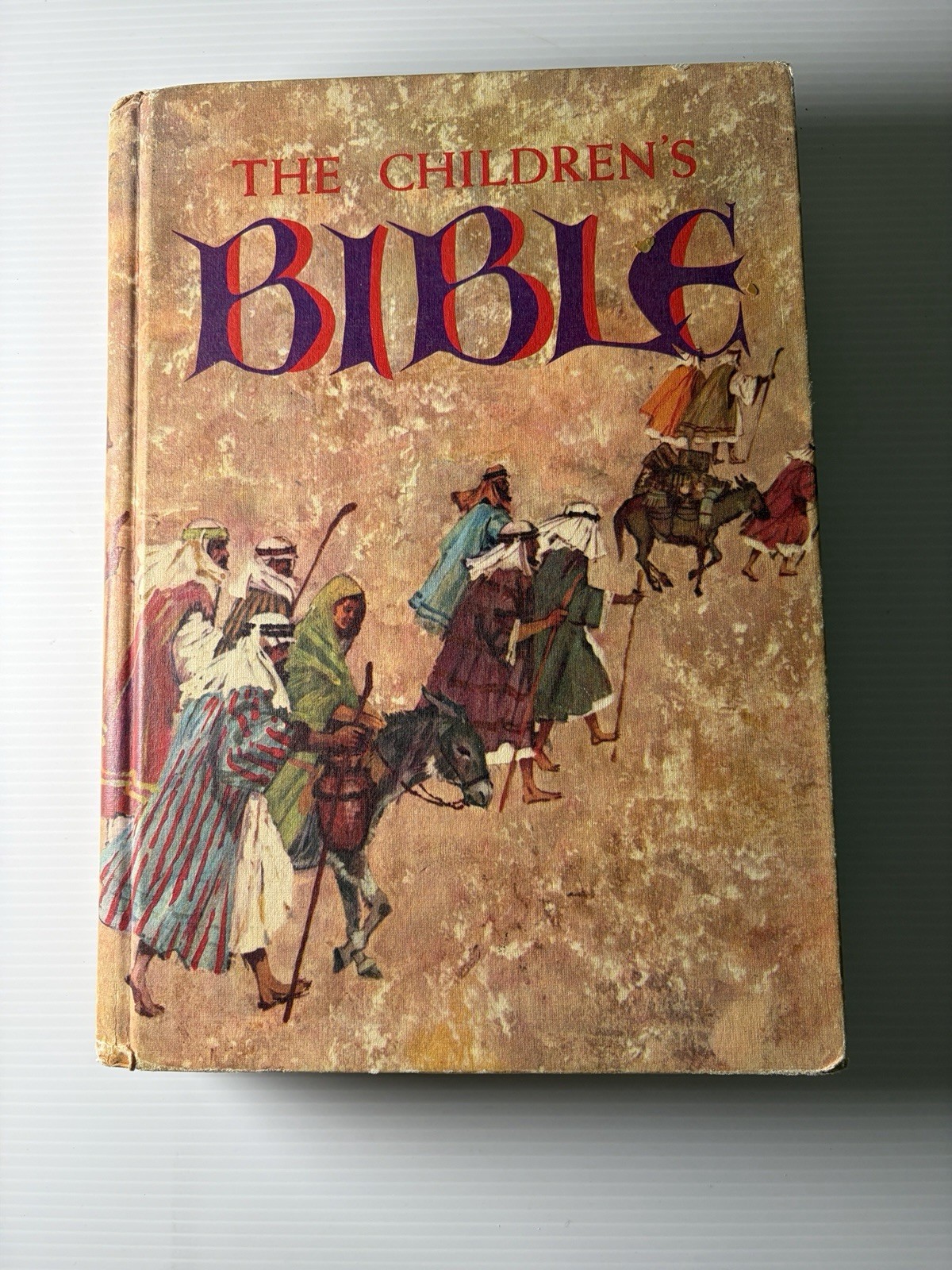 VTG 1965 The Children’s Bible Book Hardcover Golden Press Acceptable