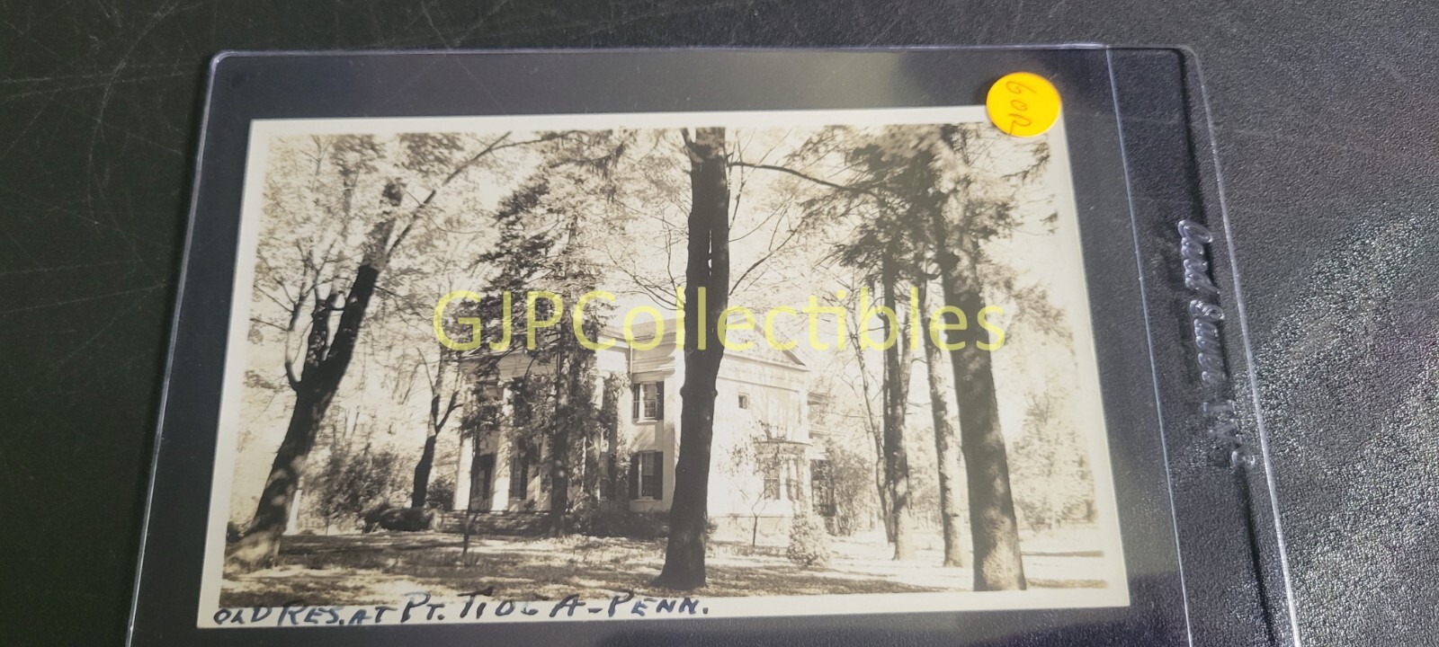 GOR VINTAGE PHOTOGRAPH Spencer Lionel Adams OLD RES AT PT TIOGA PENN