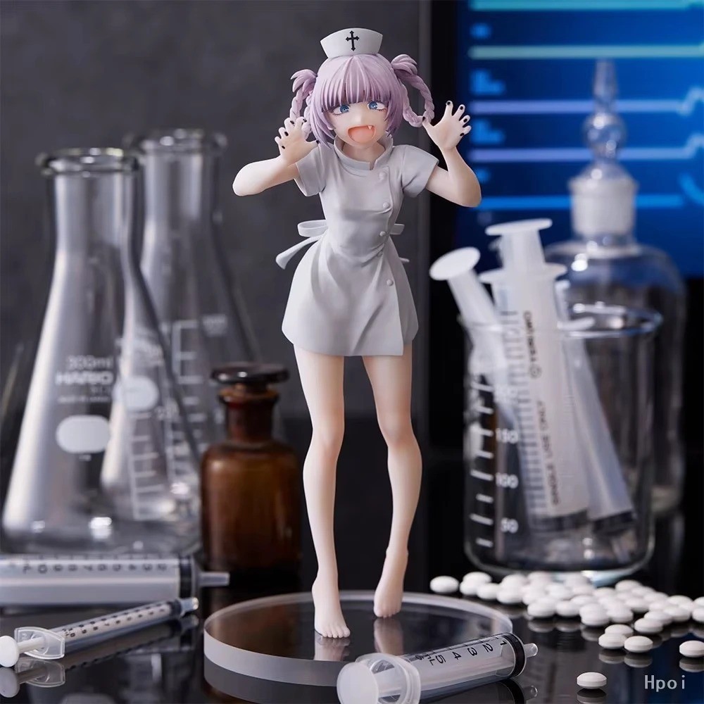 18cm Call of the Night Nanakusa Nazuna Vampire Nurse Anime PVC Figure Toy
