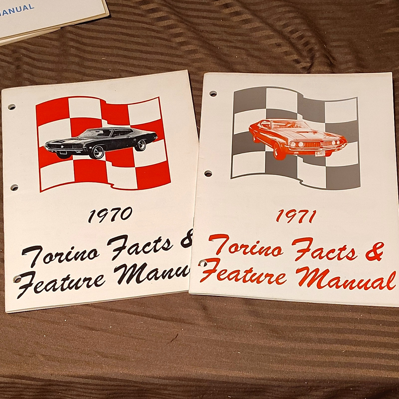 1970 & 1971 Torino Facts And Features Manual Perfect Condition Collectors Gems