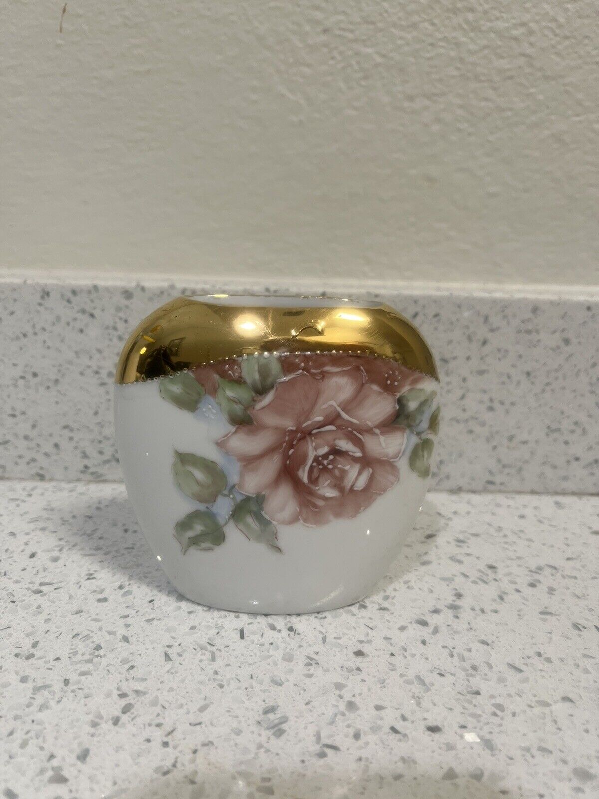 Floral Vase By D Gage