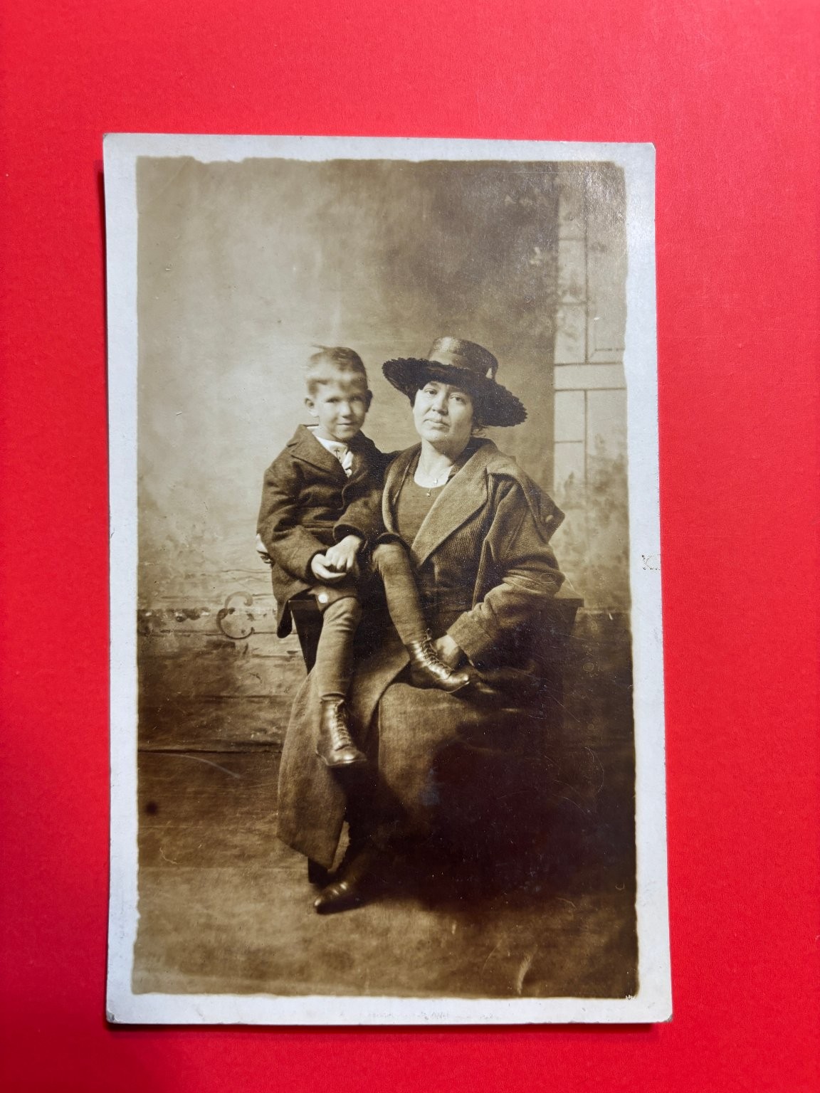 Vintage RPPC Postcard Mother & Child Portrait Imperial Studio San Francisco CA Vintage RPPC Postcard Mother & Child Portrait Imperial Studio San Francisco CA